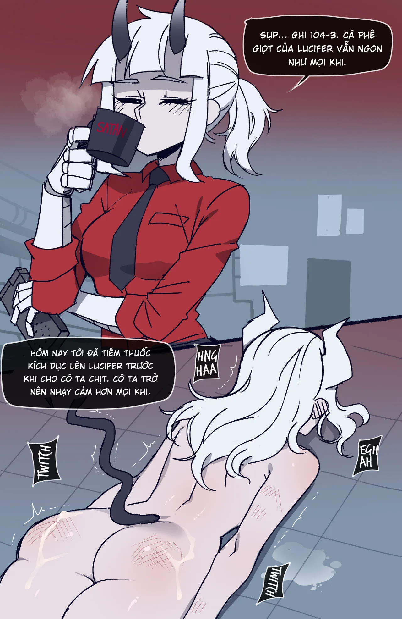 HentaiVN.net - Ảnh 13 - Cuộc thí nghiệm của em thiên thần sa ngã - Oneshot full màu