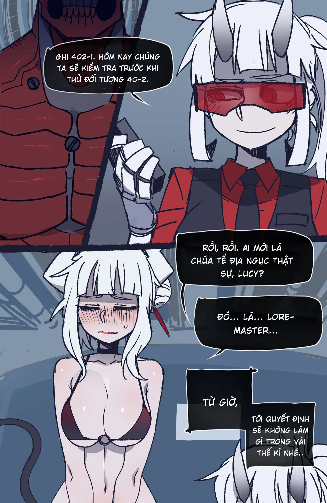 HentaiVN.net - Ảnh 15 - Cuộc thí nghiệm của em thiên thần sa ngã - Oneshot full màu