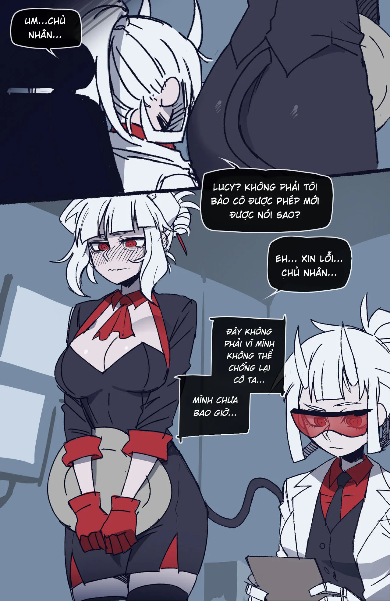 HentaiVN.net - Ảnh 16 - Cuộc thí nghiệm của em thiên thần sa ngã - Oneshot full màu