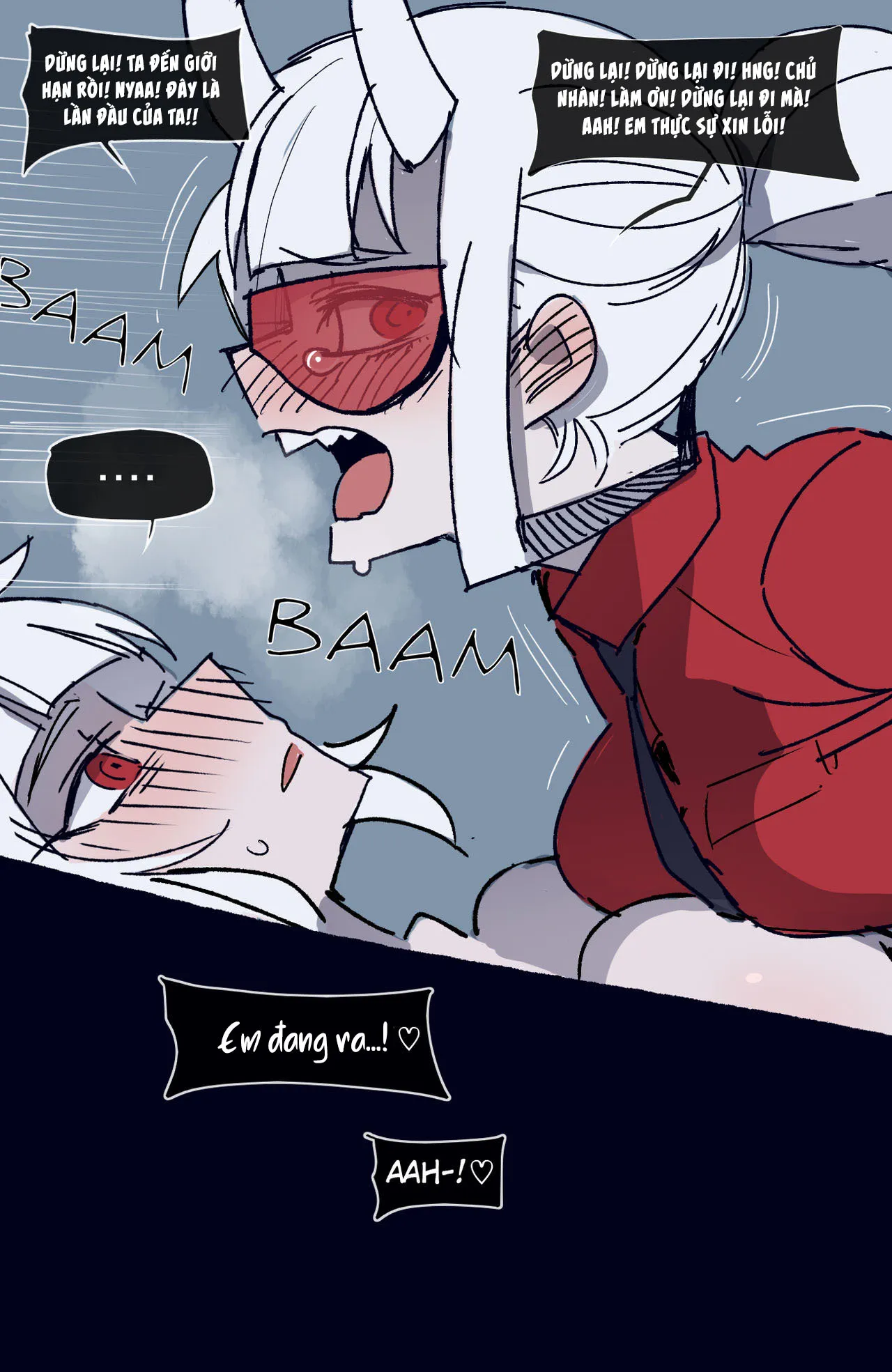 HentaiVN.net - Ảnh 20 - Cuộc thí nghiệm của em thiên thần sa ngã - Oneshot full màu
