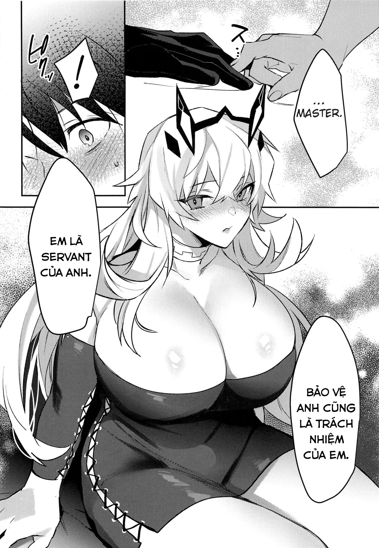 HentaiVN.net - Ảnh 10 - Kimi to Kiss Shinai to Derarenai Heya (Fate/Grand Order) - Oneshot
