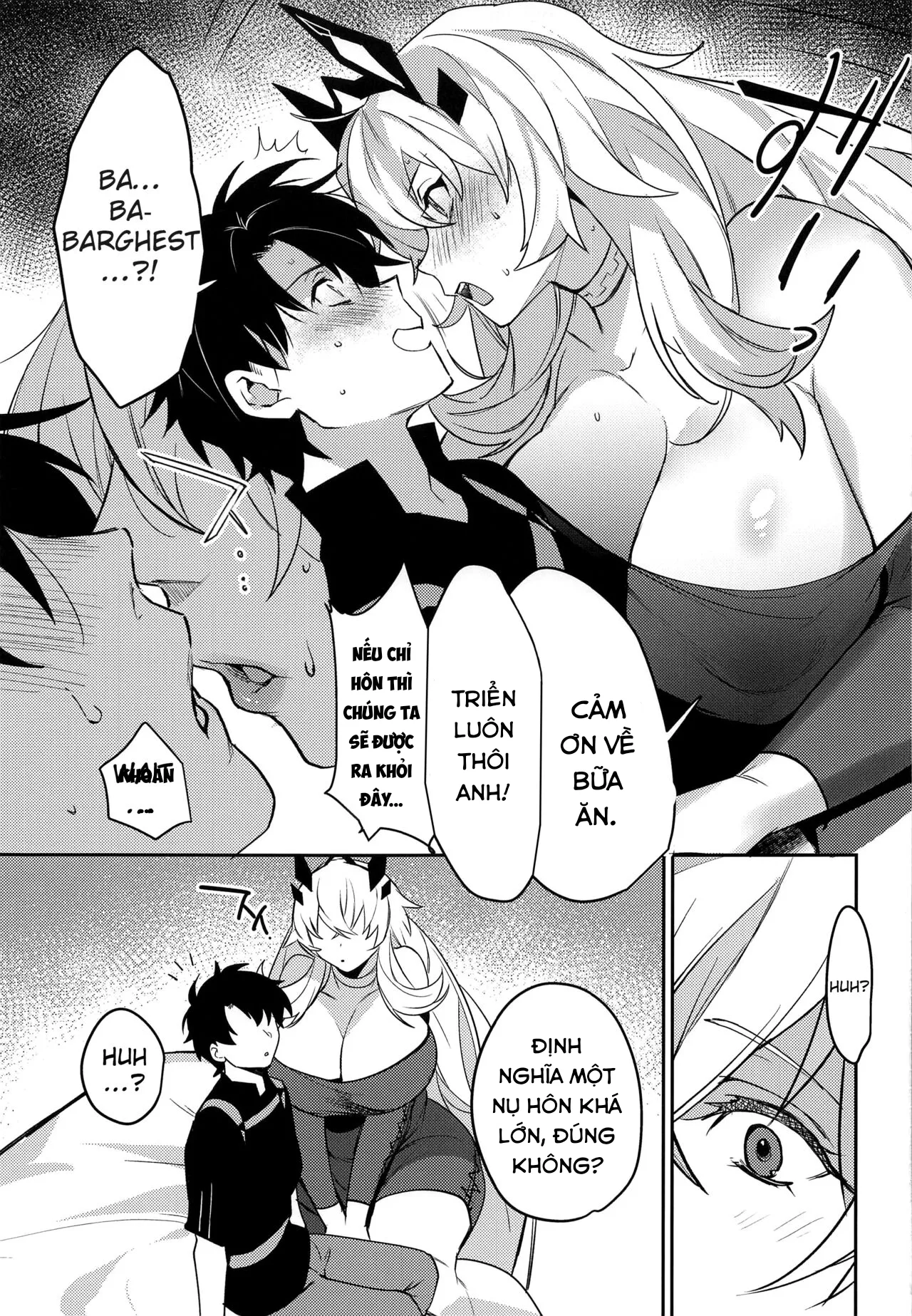 HentaiVN.net - Ảnh 11 - Kimi to Kiss Shinai to Derarenai Heya (Fate/Grand Order) - Oneshot