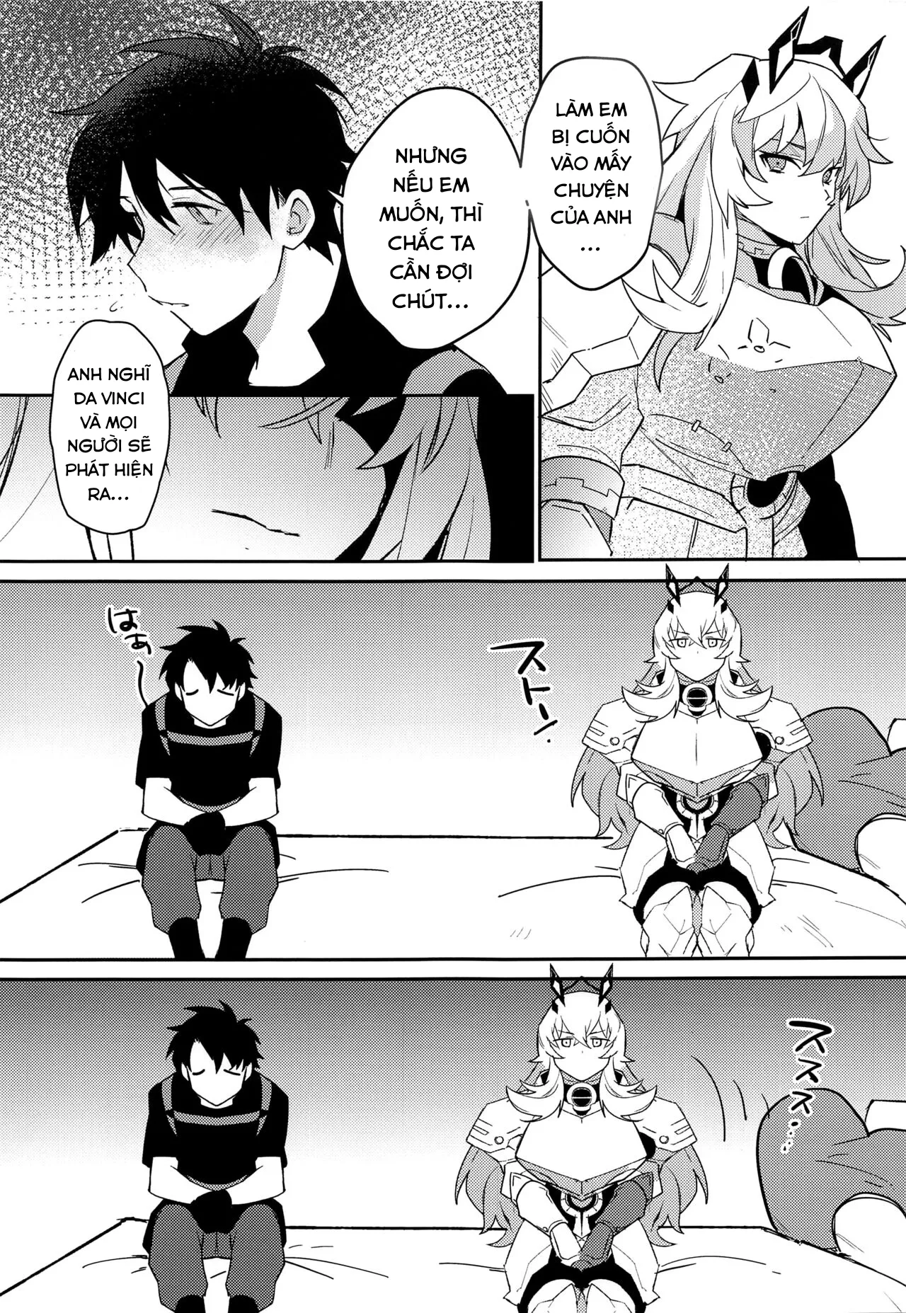 HentaiVN.net - Ảnh 9 - Kimi to Kiss Shinai to Derarenai Heya (Fate/Grand Order) - Oneshot