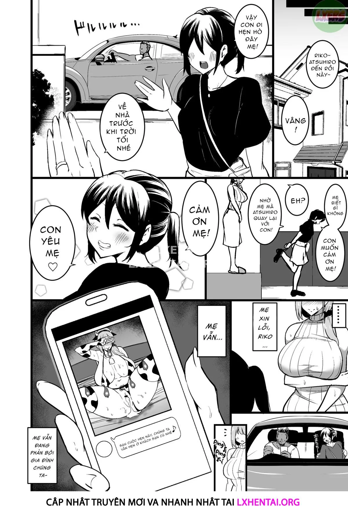 HentaiVN.net - Ảnh 61 - Musume No Kareshi Ni Ochiru Okaa-San. - Oneshot