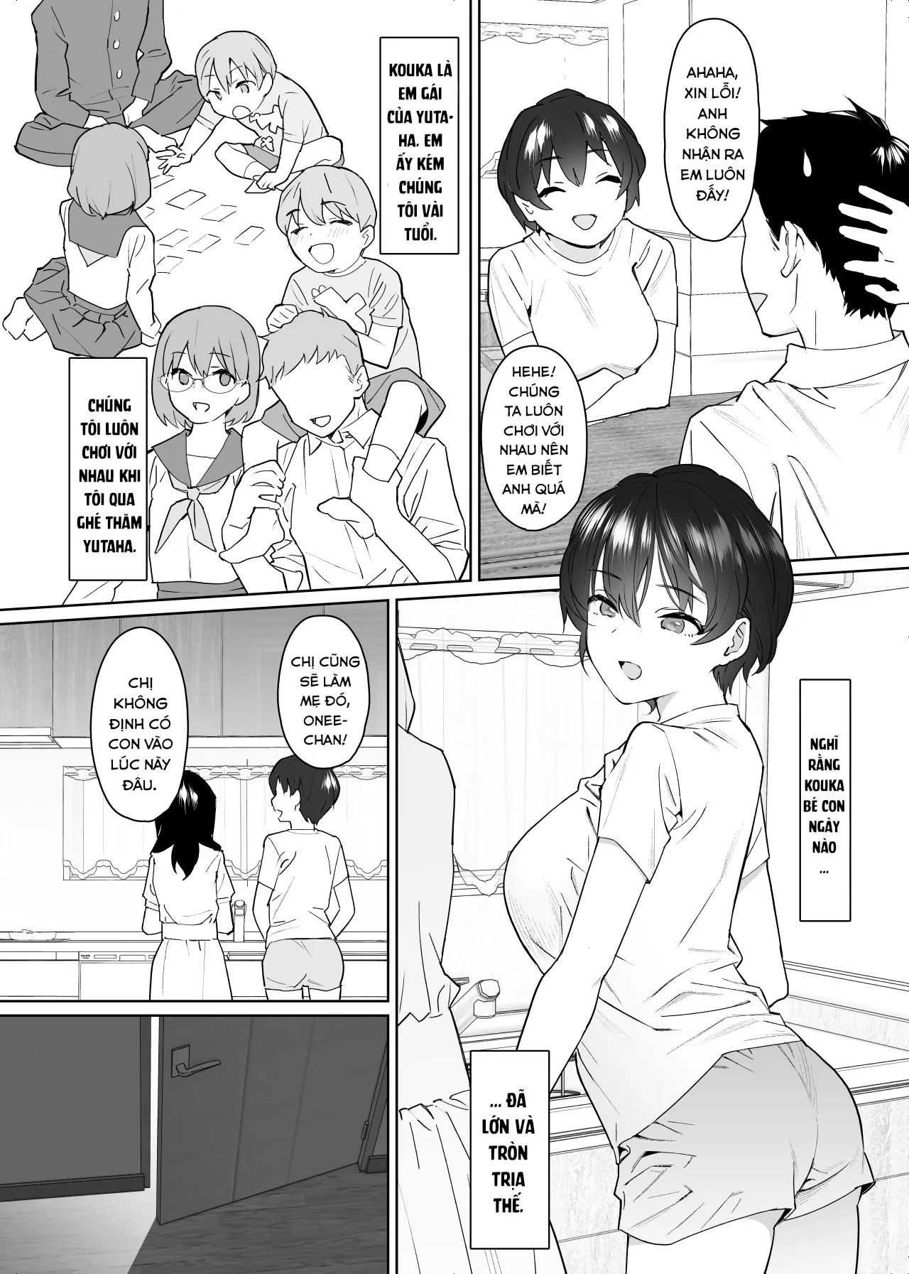 HentaiVN.net - Ảnh 10 - Qua nhà vợ báo tin kết hôn, tôi địt luôn em vợ! [Kanojo to no Kekkon Houkoku ni Kiseishita noni Gimai to Yarimakuri no Suujitsukan ga Hajimatteshimatta; I visited my in-laws to announce my marriage and ended up fucking my wife's little sister silly!] - Phần 1