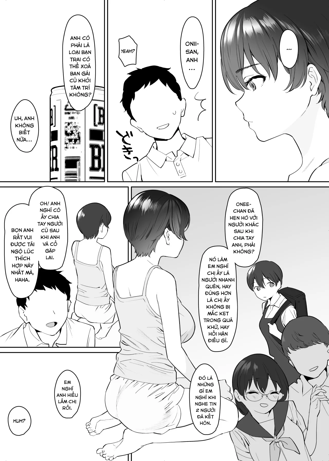 HentaiVN.net - Ảnh 15 - Qua nhà vợ báo tin kết hôn, tôi địt luôn em vợ! [Kanojo to no Kekkon Houkoku ni Kiseishita noni Gimai to Yarimakuri no Suujitsukan ga Hajimatteshimatta; I visited my in-laws to announce my marriage and ended up fucking my wife's little sister silly!] - Phần 1