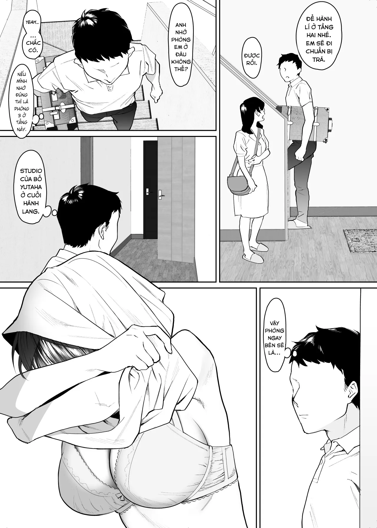 HentaiVN.net - Ảnh 7 - Qua nhà vợ báo tin kết hôn, tôi địt luôn em vợ! [Kanojo to no Kekkon Houkoku ni Kiseishita noni Gimai to Yarimakuri no Suujitsukan ga Hajimatteshimatta; I visited my in-laws to announce my marriage and ended up fucking my wife's little sister silly!] - Phần 1