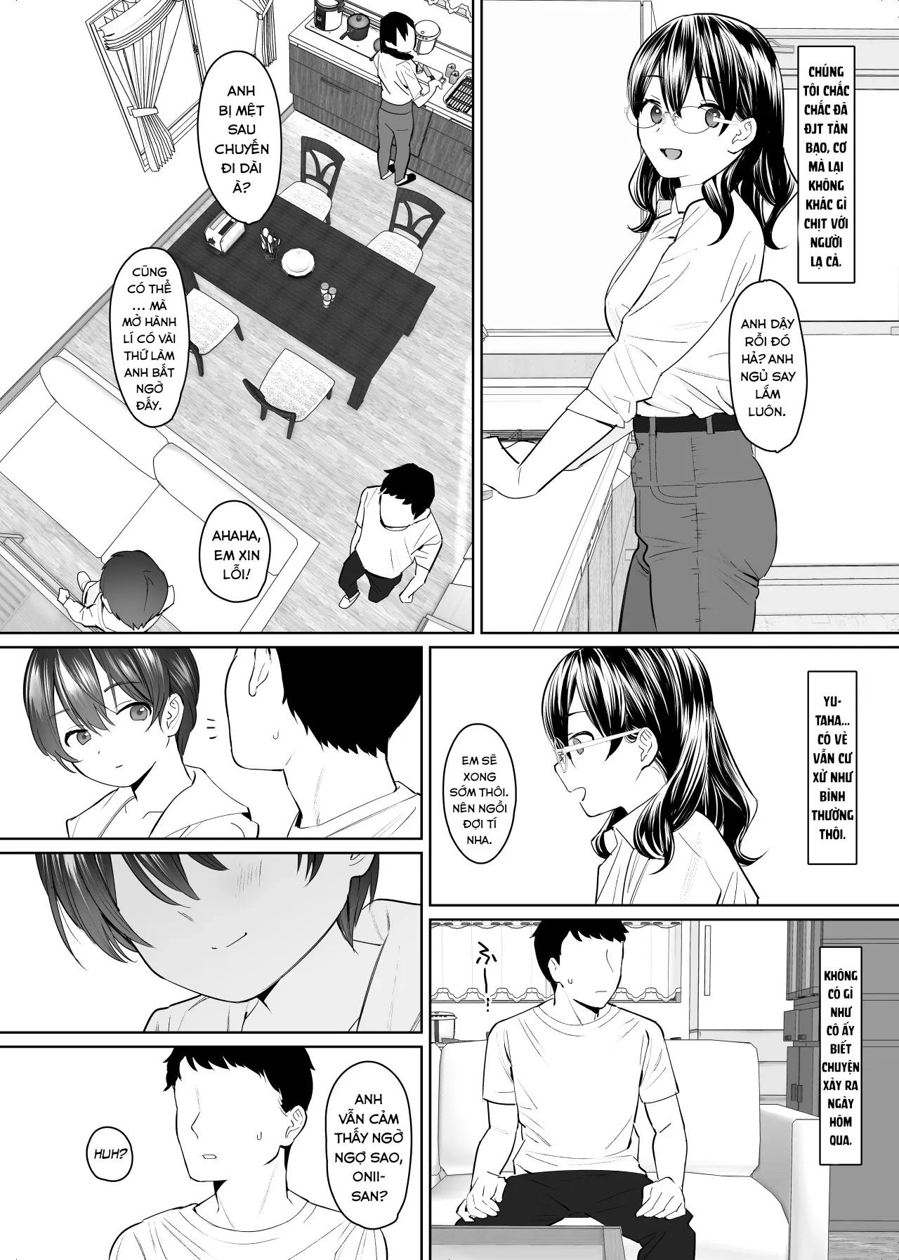HentaiVN.net - Ảnh 5 - Qua nhà vợ báo tin kết hôn, tôi địt luôn em vợ! [Kanojo to no Kekkon Houkoku ni Kiseishita noni Gimai to Yarimakuri no Suujitsukan ga Hajimatteshimatta; I visited my in-laws to announce my marriage and ended up fucking my wife's little sister silly!] - Phần 2