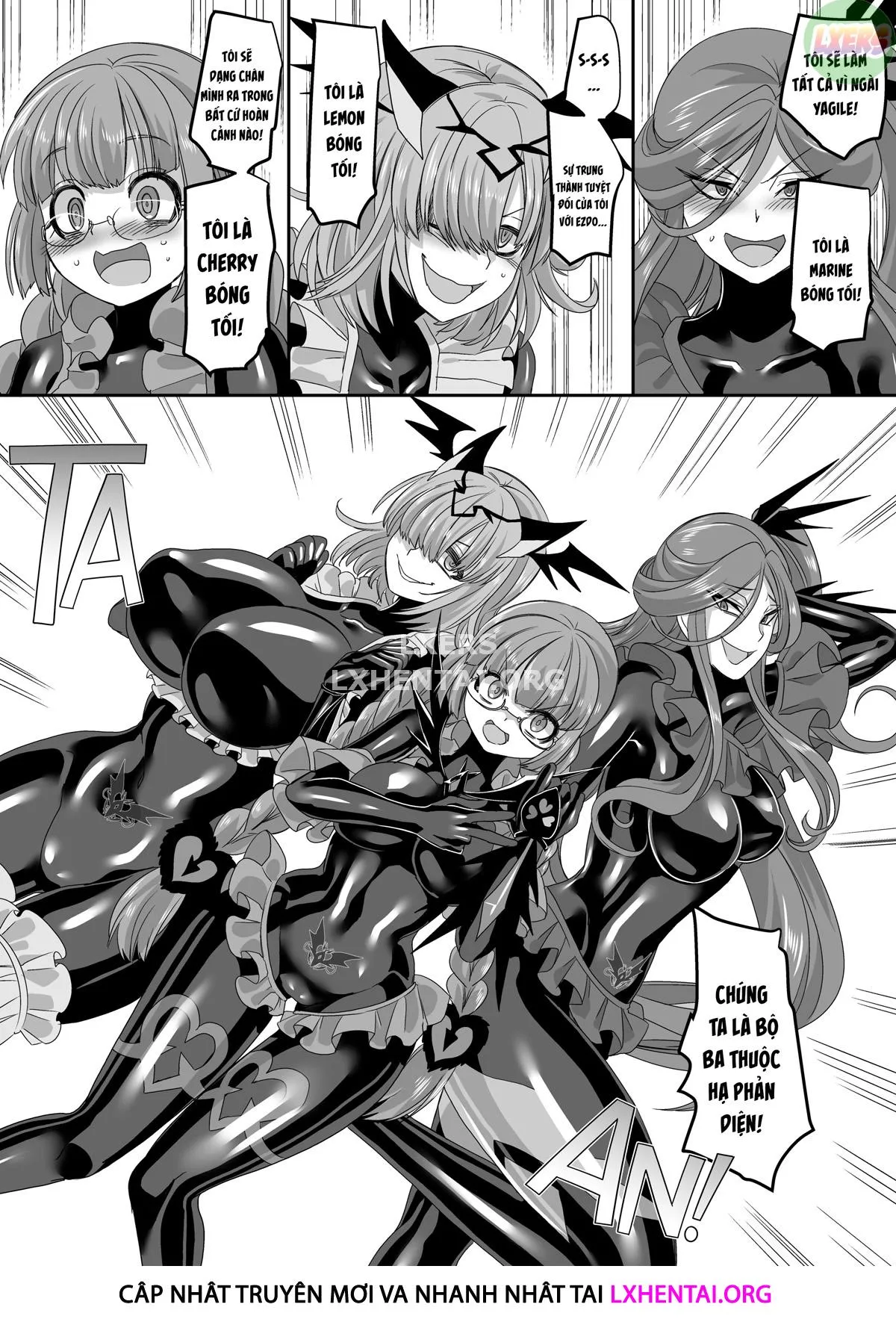HentaiVN.net - Ảnh 21 - Saikyou no Seigi no Hero wa Kagami no Naka de wa Saijaku no Kaijin - Oneshot