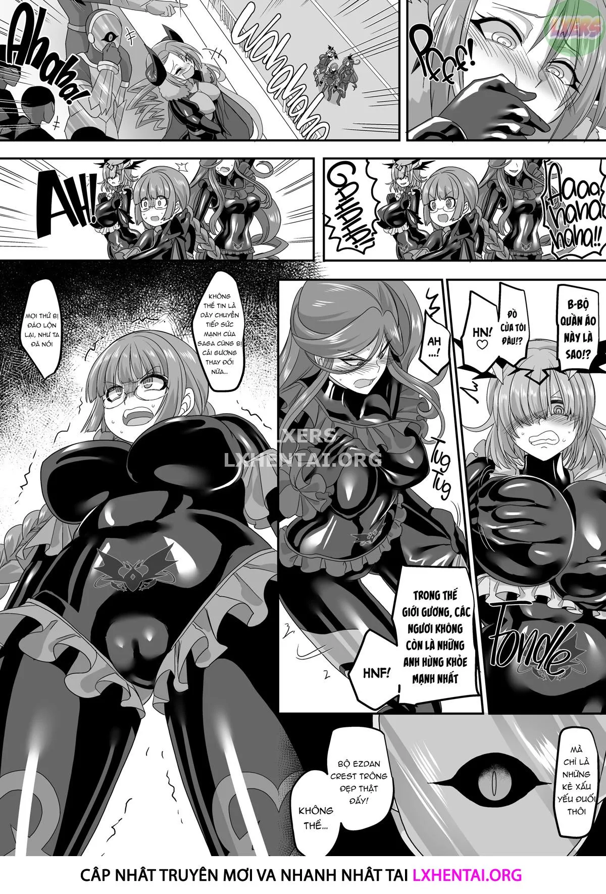 HentaiVN.net - Ảnh 22 - Saikyou no Seigi no Hero wa Kagami no Naka de wa Saijaku no Kaijin - Oneshot