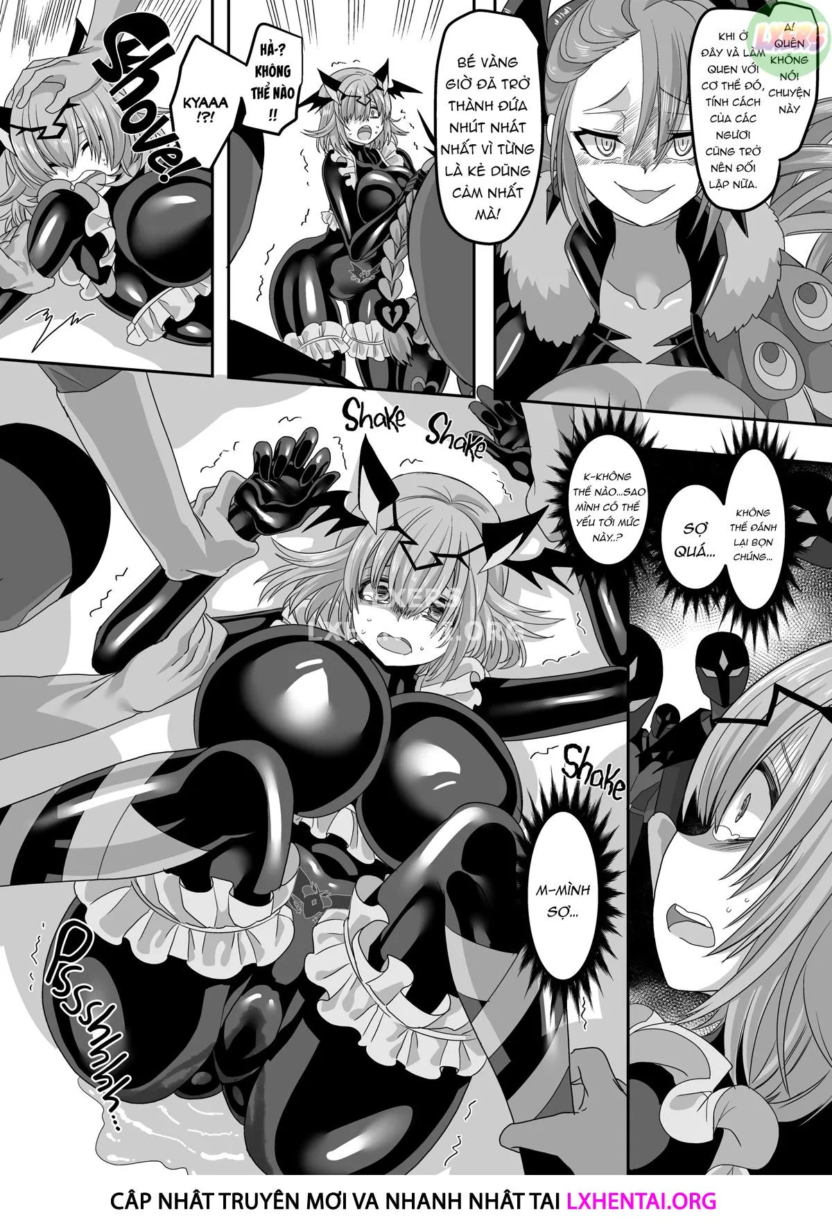 HentaiVN.net - Ảnh 28 - Saikyou no Seigi no Hero wa Kagami no Naka de wa Saijaku no Kaijin - Oneshot