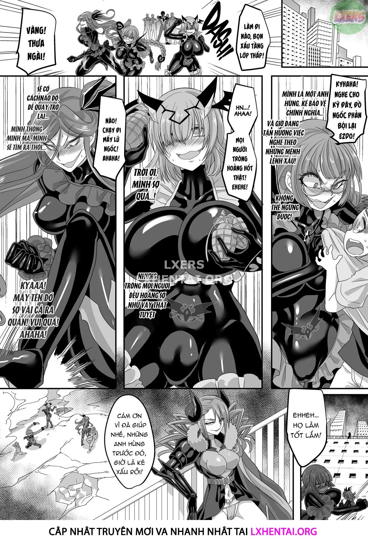 HentaiVN.net - Ảnh 39 - Saikyou no Seigi no Hero wa Kagami no Naka de wa Saijaku no Kaijin - Oneshot