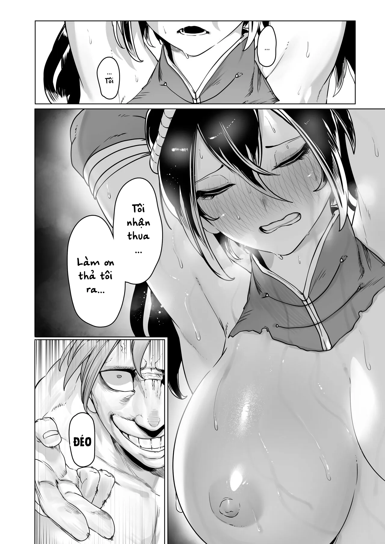 HentaiVN.net - Ảnh 26 - Hấp diêm em võ sĩ [或る武術家の敗北] - Oneshot.