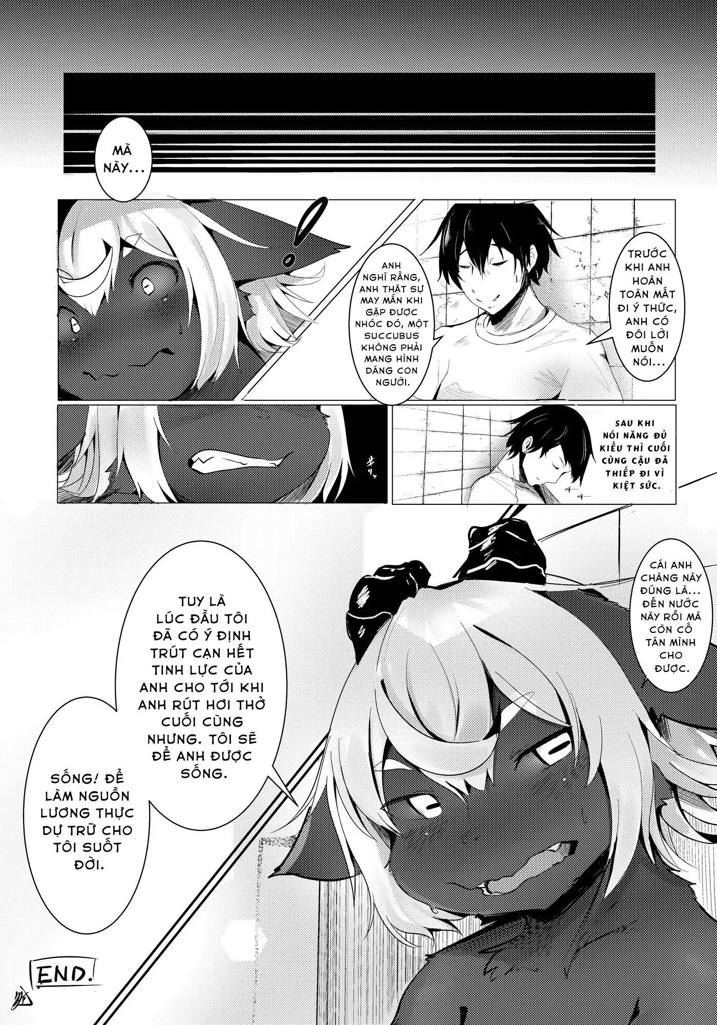 HentaiVN.net - Ảnh 14 - Succubus No Junan - Oneshot