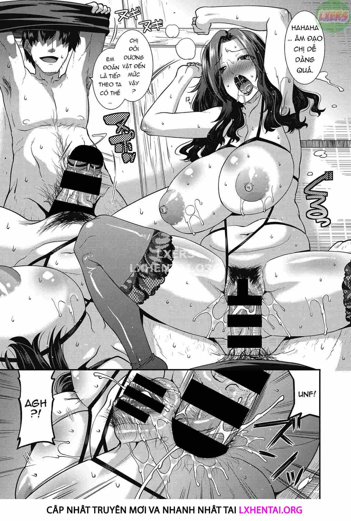 HentaiVN.net - Ảnh 34 - The Slutty Housewife [Chijo Rare Tsuma] - Chap 4 - [END]