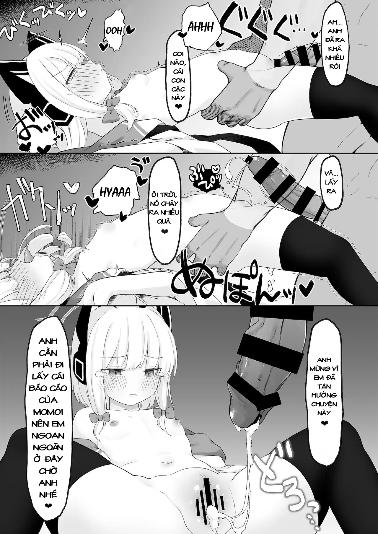 HentaiVN.net - Ảnh 13 - GAME OVER (Blue Archive) - Oneshot