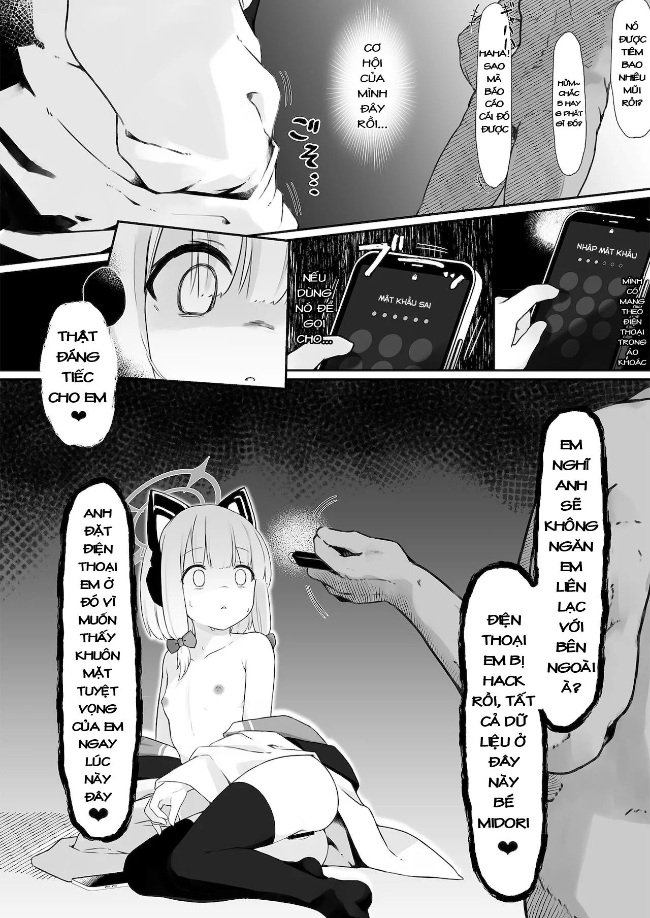 HentaiVN.net - Ảnh 14 - GAME OVER (Blue Archive) - Oneshot