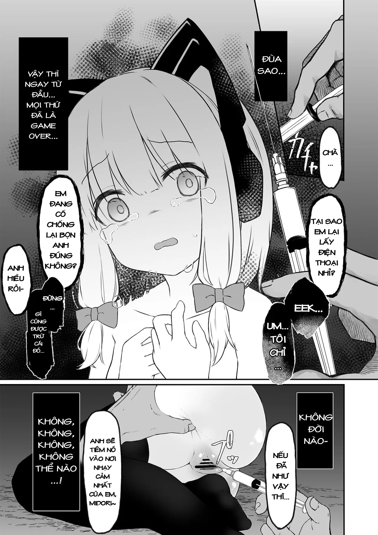HentaiVN.net - Ảnh 15 - GAME OVER (Blue Archive) - Oneshot