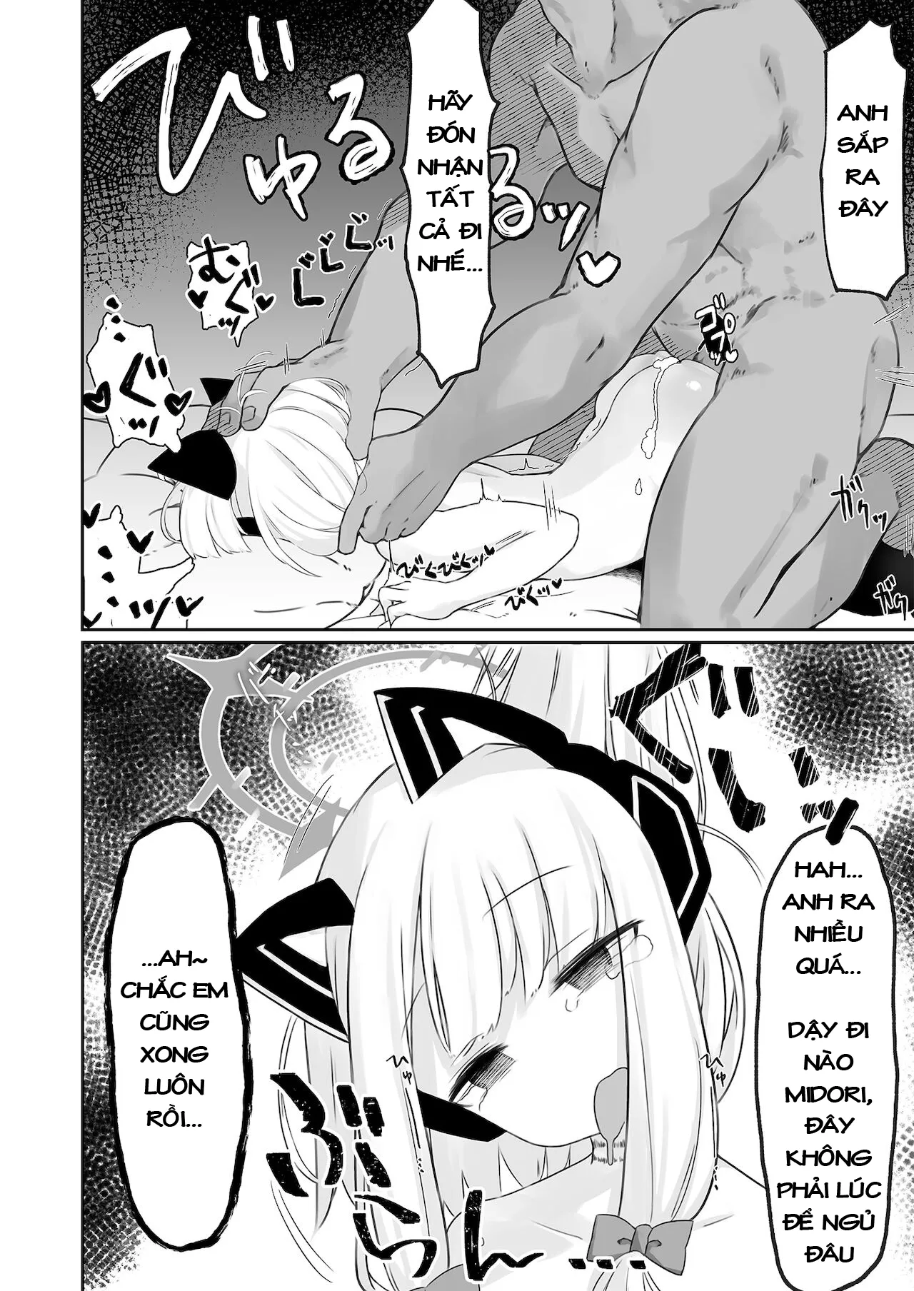 HentaiVN.net - Ảnh 20 - GAME OVER (Blue Archive) - Oneshot