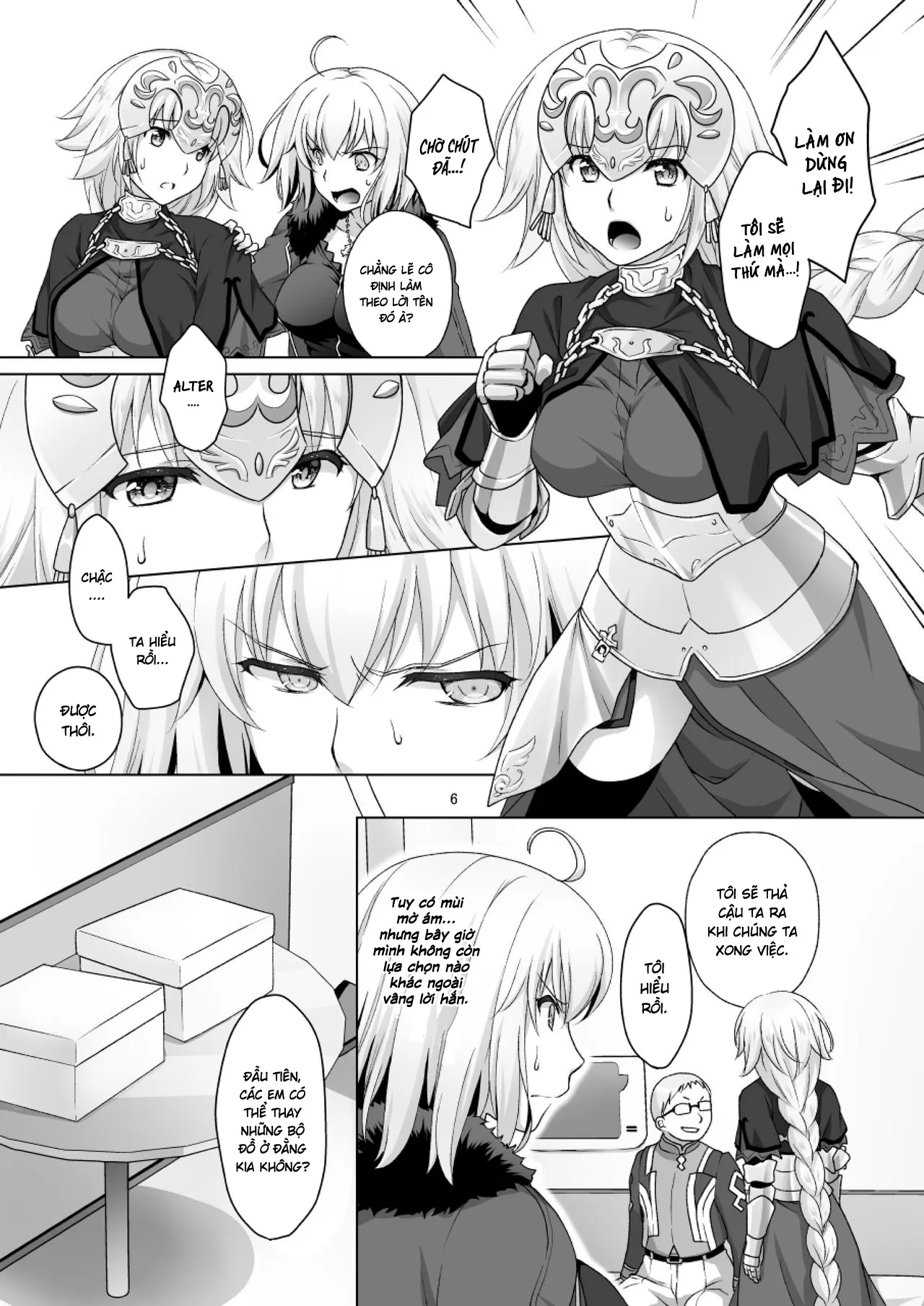 HentaiVN.net - Ảnh 6 - Chaldea Girls Collection W Jeanne Kyousei Gohoushi (Fate/Grand Order) [Chaldea Girls Collection Wジャンヌ 強制ご奉仕] - Oneshot