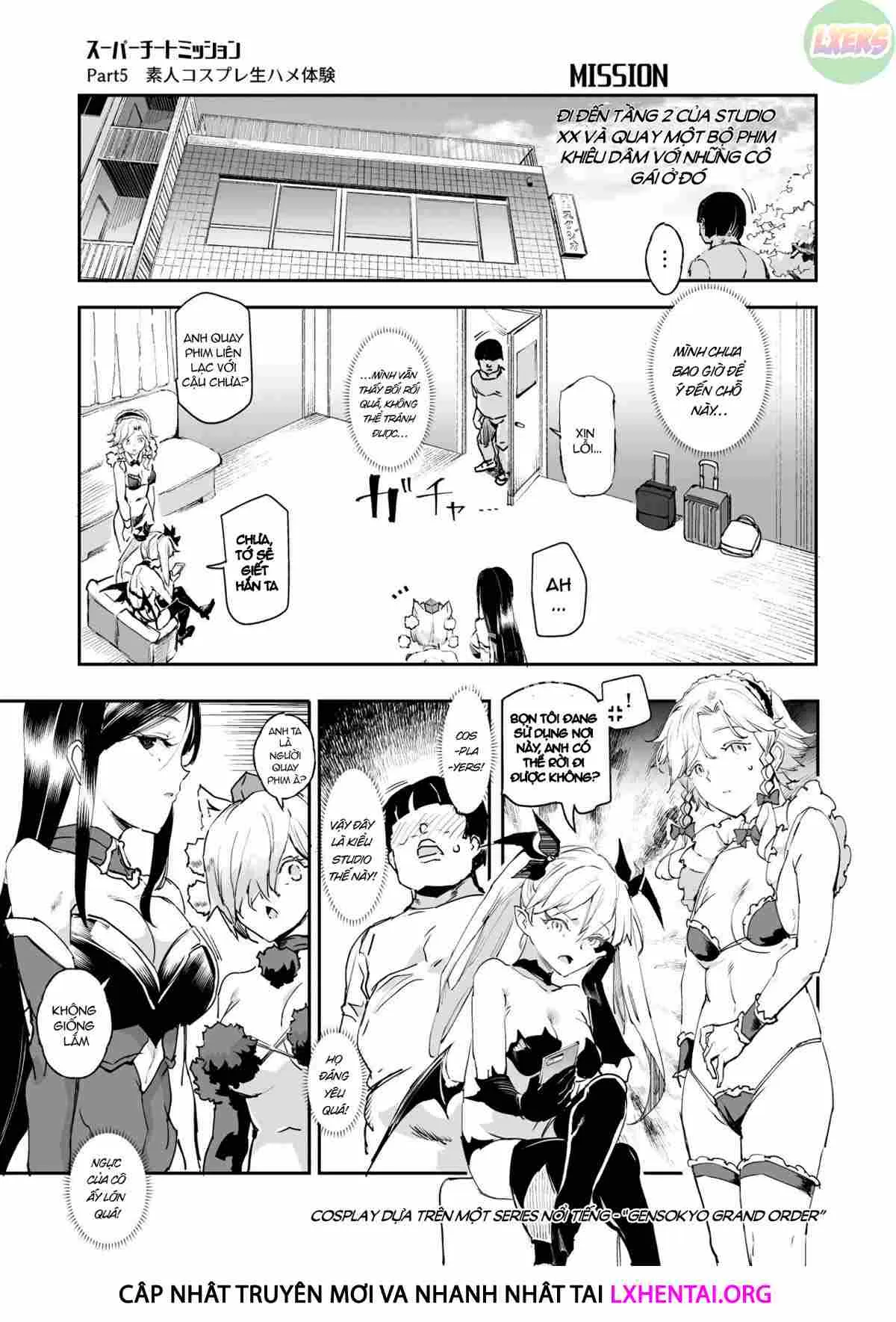 HentaiVN.net - Ảnh 36 - Super Cheat Mission - Chap 1