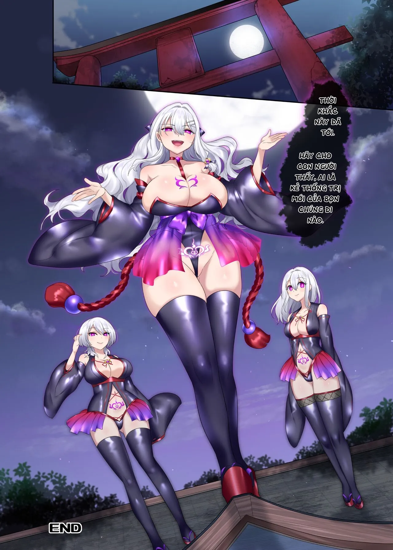 HentaiVN.net - Ảnh 57 - Fuukon no Taimafujo ~Oyako ga Akuryo ni Somari Nottorareru made~ [封魂の退魔巫女～母娘が悪霊に染まり乗っ取られるまで～] - Oneshot
