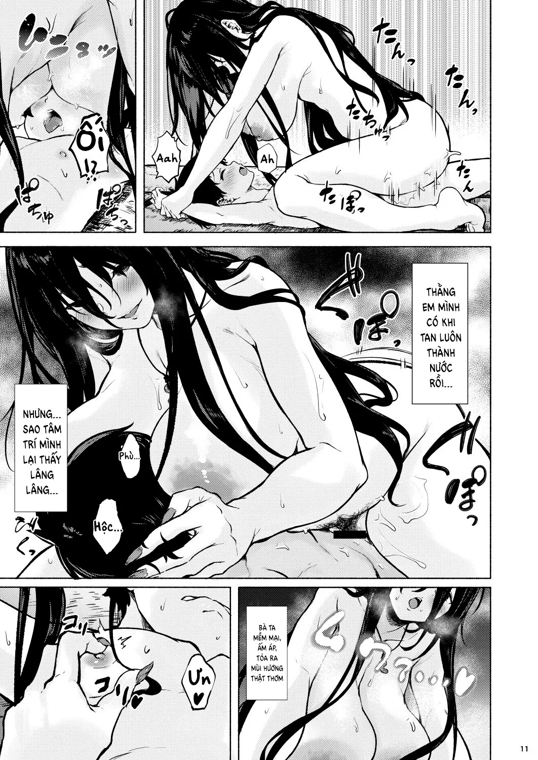 HentaiVN.net - Ảnh 14 - Cậu bé và Ma nữ [Irogami, Nữ thần màu sắc] - Oneshot