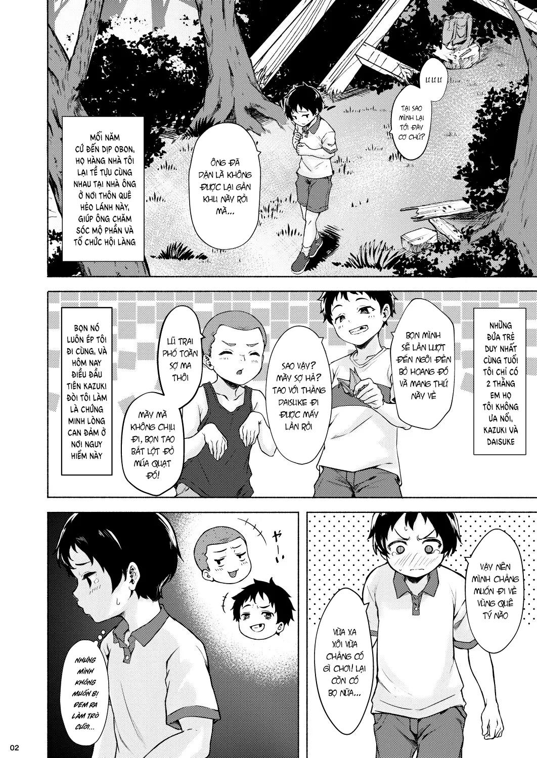 HentaiVN.net - Ảnh 5 - Cậu bé và Ma nữ [Irogami, Nữ thần màu sắc] - Oneshot