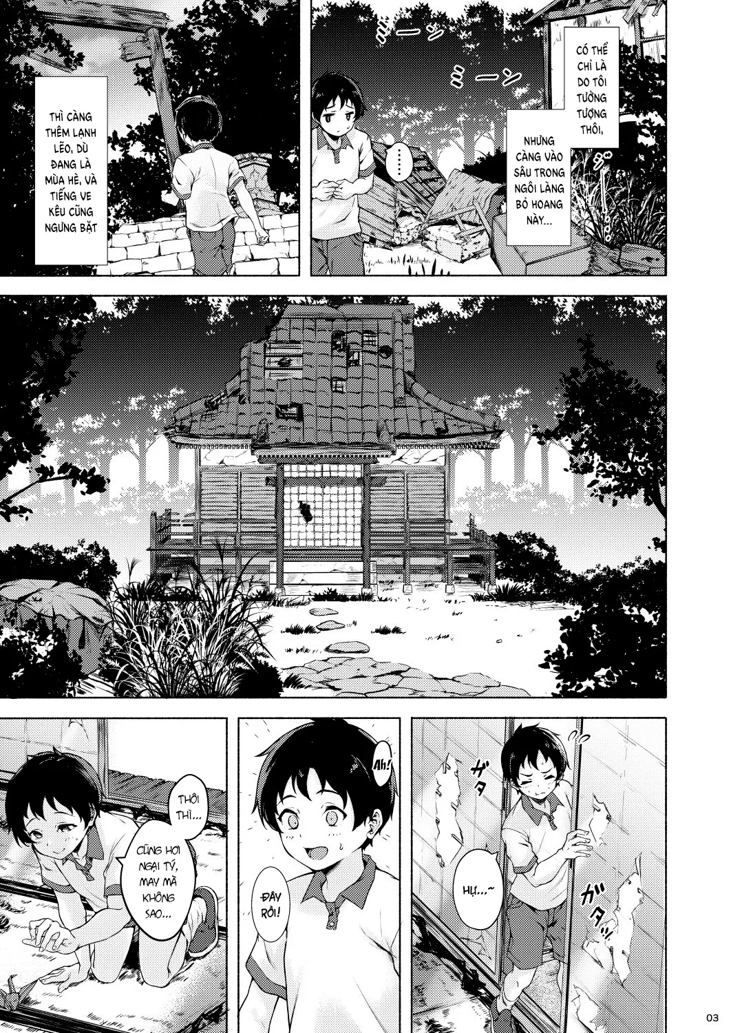 HentaiVN.net - Ảnh 6 - Cậu bé và Ma nữ [Irogami, Nữ thần màu sắc] - Oneshot