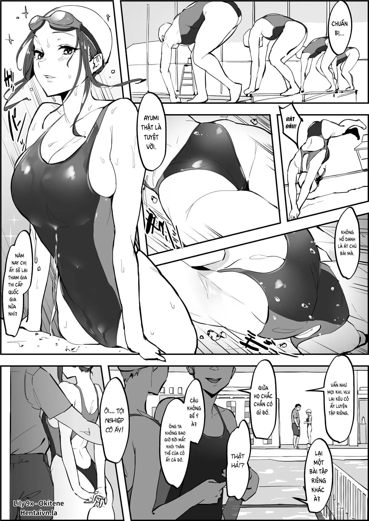 HentaiVN.net - Ảnh 3 - Át chủ bài của CLB bơi lội [水泳部のエース] - Oneshot