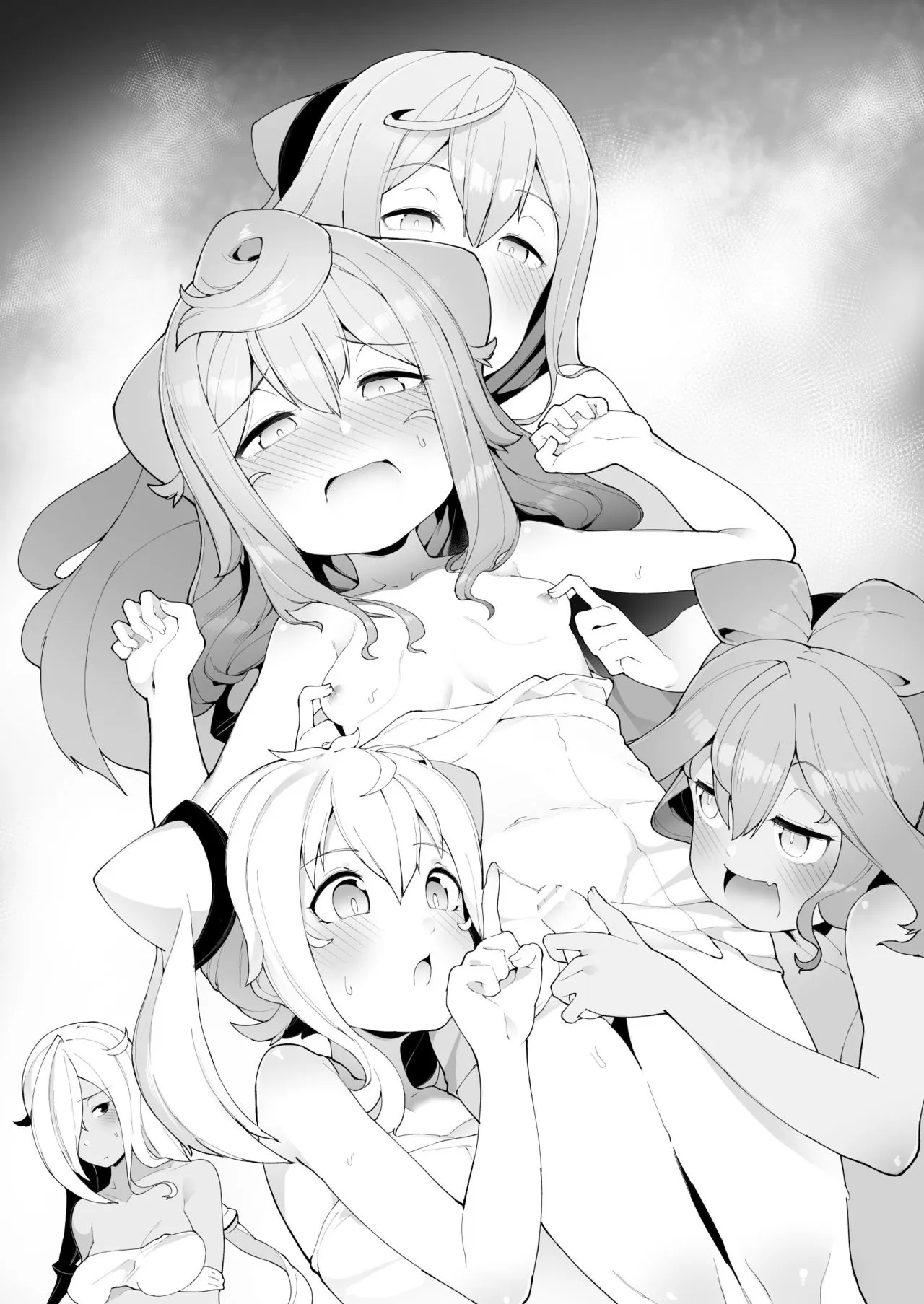 HentaiVN.net - Ảnh 3 - Onsen de 3-gou-kun ga Onee-san-tachi to Seiteki ni Hakadorimakuru Hon [A Book About #3-kun Advancing in Sexual Things with the Onee-sans in the Onsen; 温泉で3号くんがお姉さん達と性的に捗りまくる本] - Oneshot