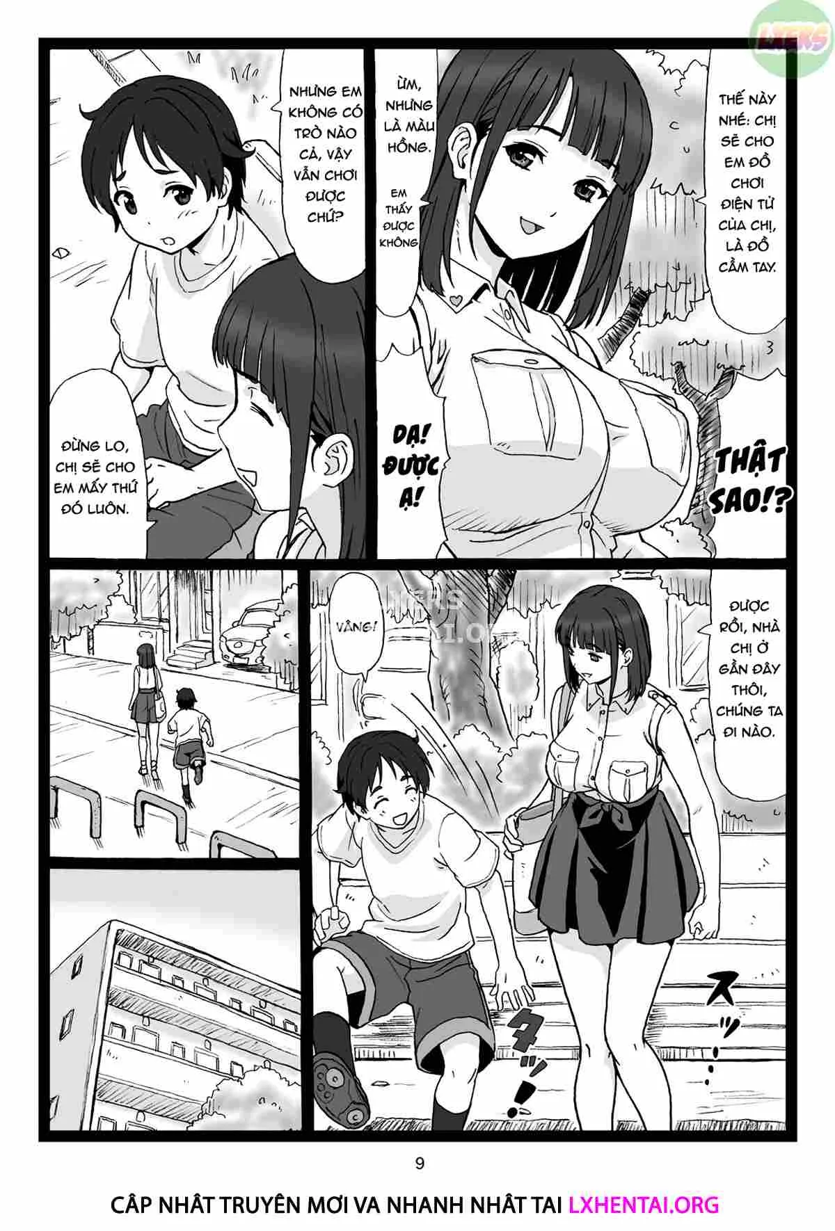 HentaiVN.net - Ảnh 13 - A Pretty Onee-San, That's Sitting On A Bench In The Park...Suddenly Says To Me: [Show Me Your Dick]. [Kouen No Bench Ni Suwatteru Kirei Na Onee-San Ga Boku Ni ...Ochinchin O Misete... To Itte Kuru No De...] - Oneshot