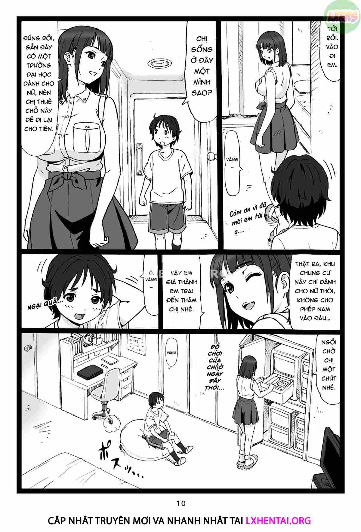 HentaiVN.net - Ảnh 14 - A Pretty Onee-San, That's Sitting On A Bench In The Park...Suddenly Says To Me: [Show Me Your Dick]. [Kouen No Bench Ni Suwatteru Kirei Na Onee-San Ga Boku Ni ...Ochinchin O Misete... To Itte Kuru No De...] - Oneshot