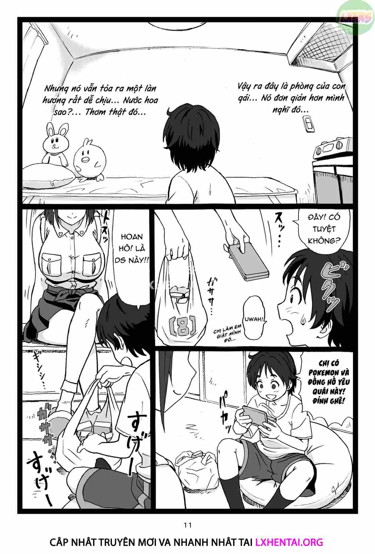 HentaiVN.net - Ảnh 15 - A Pretty Onee-San, That's Sitting On A Bench In The Park...Suddenly Says To Me: [Show Me Your Dick]. [Kouen No Bench Ni Suwatteru Kirei Na Onee-San Ga Boku Ni ...Ochinchin O Misete... To Itte Kuru No De...] - Oneshot