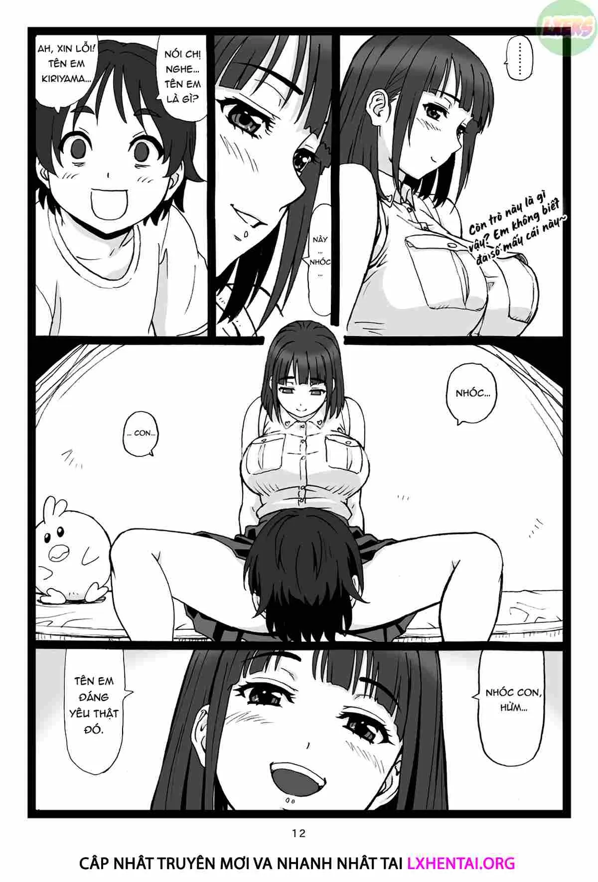 HentaiVN.net - Ảnh 16 - A Pretty Onee-San, That's Sitting On A Bench In The Park...Suddenly Says To Me: [Show Me Your Dick]. [Kouen No Bench Ni Suwatteru Kirei Na Onee-San Ga Boku Ni ...Ochinchin O Misete... To Itte Kuru No De...] - Oneshot