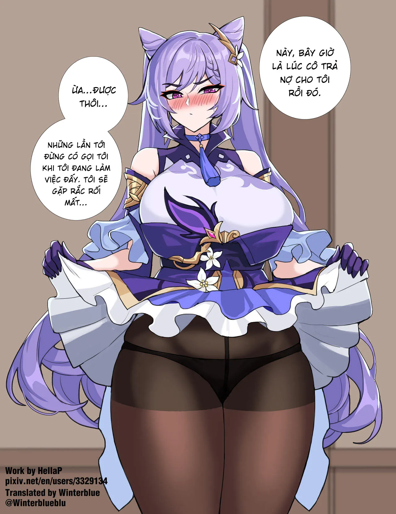 HentaiVN.net - Ảnh 3 - Địt keqing - Oneshot màu
