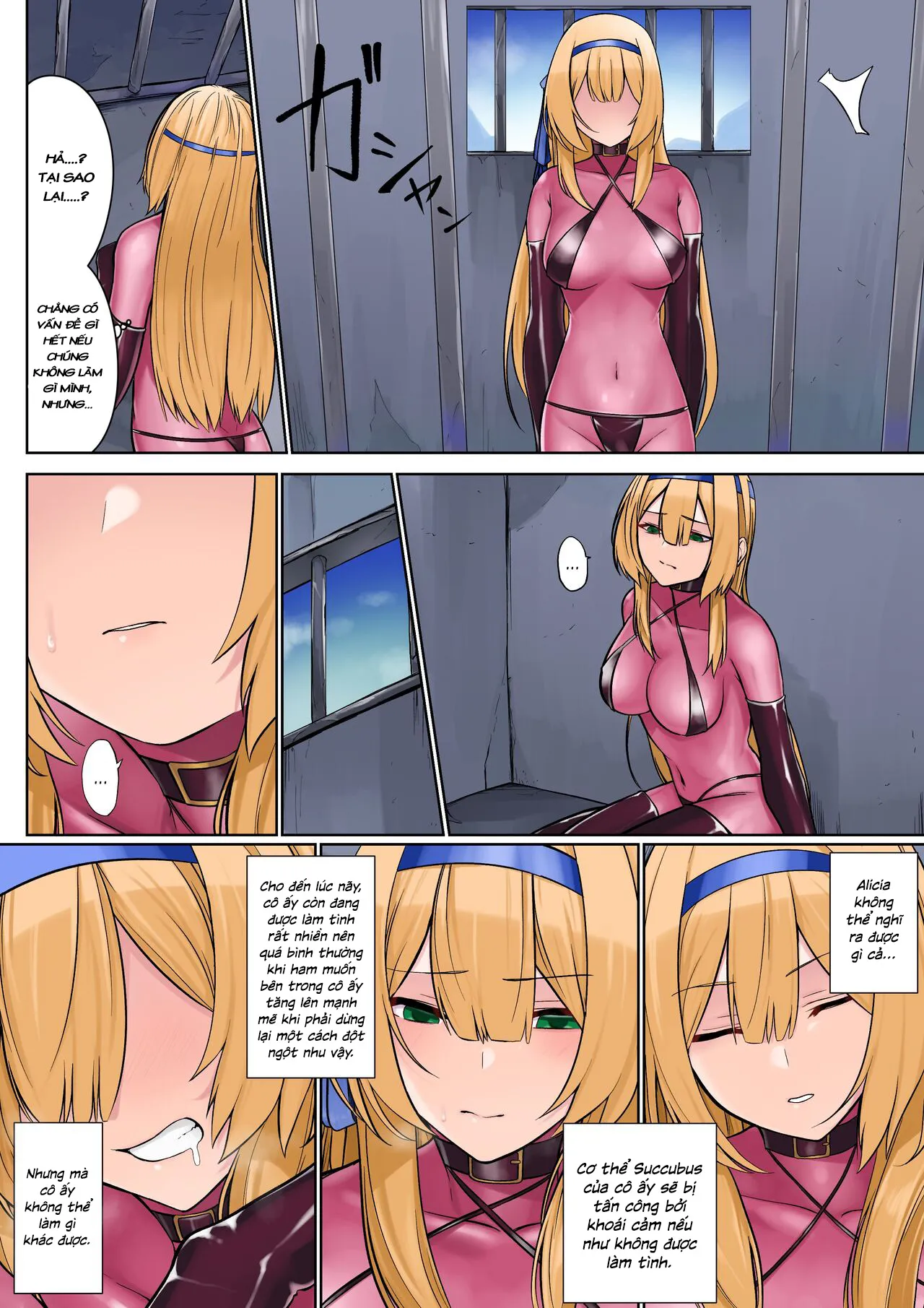 HentaiVN.net - Ảnh 19 - Himekishi Alicia no Junan -Orc-sama wa Himekishi o Tsukaima ni Shitai [姫騎士アリシアの受難 ―オーク様は姫騎士を使い魔にしたい] - Oneshot