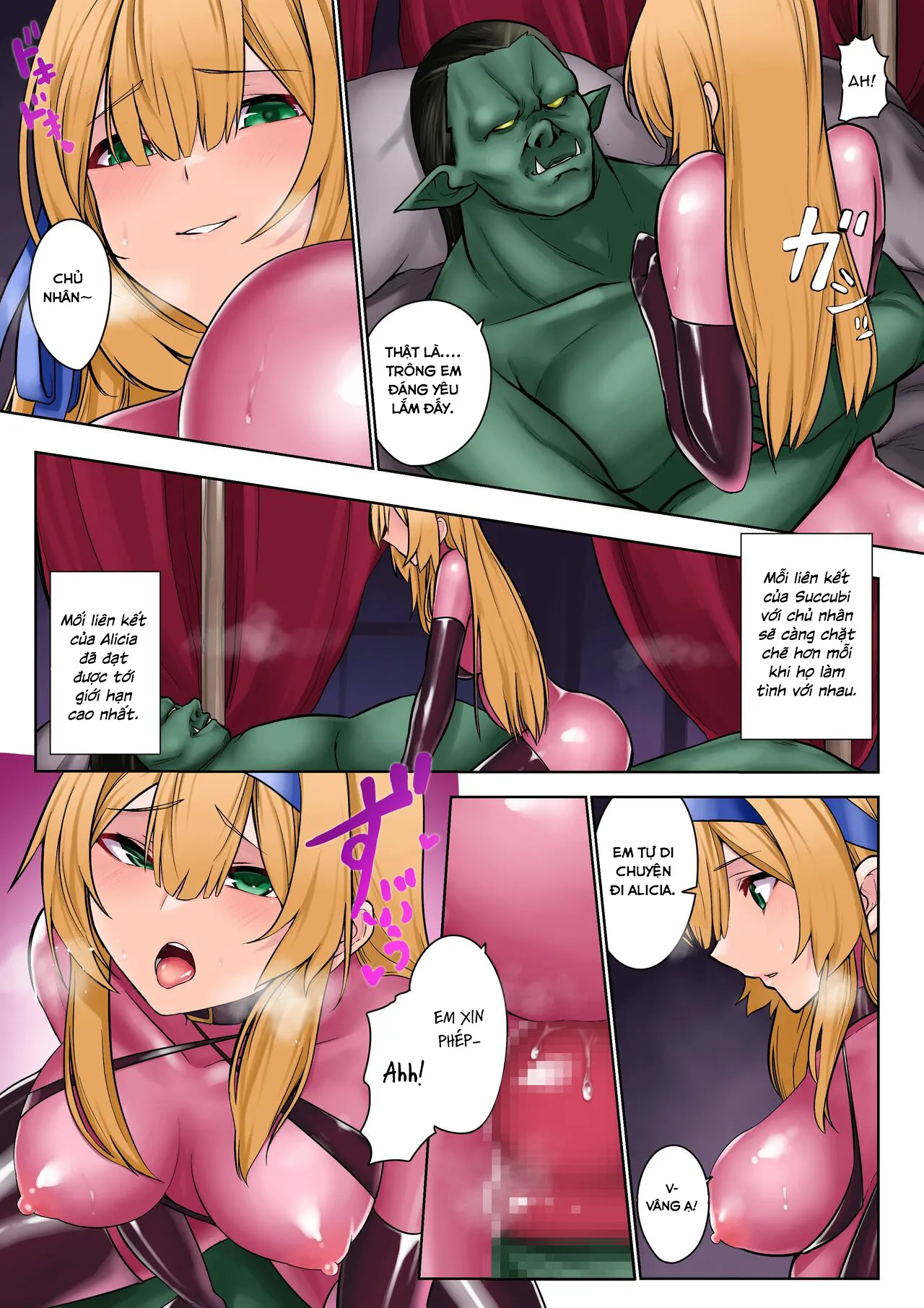 HentaiVN.net - Ảnh 26 - Himekishi Alicia no Junan -Orc-sama wa Himekishi o Tsukaima ni Shitai [姫騎士アリシアの受難 ―オーク様は姫騎士を使い魔にしたい] - Oneshot