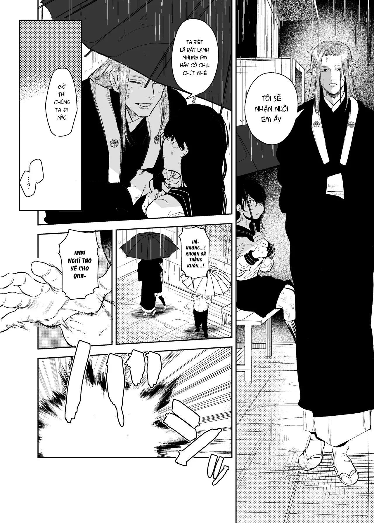 HentaiVN.net - Ảnh 5 - Hậu duệ ma thần và trinh nữ hiến thân [Onigami Mura ~ Kami no Matsuei x Nie no Shoujo ~, 鬼神村～神の末裔×贄の少女～] - Chap 1