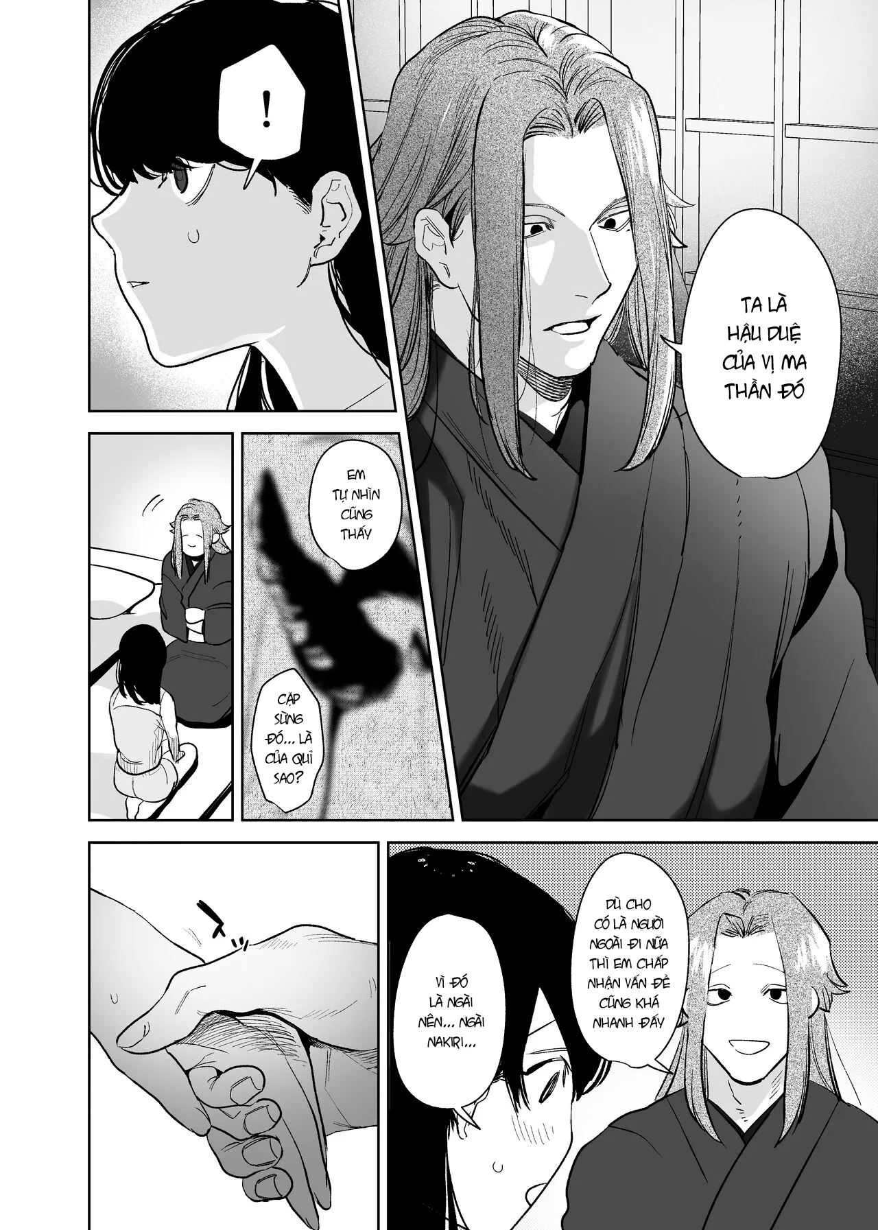 HentaiVN.net - Ảnh 19 - Hậu duệ ma thần và trinh nữ hiến thân [Onigami Mura ~ Kami no Matsuei x Nie no Shoujo ~, 鬼神村～神の末裔×贄の少女～] - Chap 2
