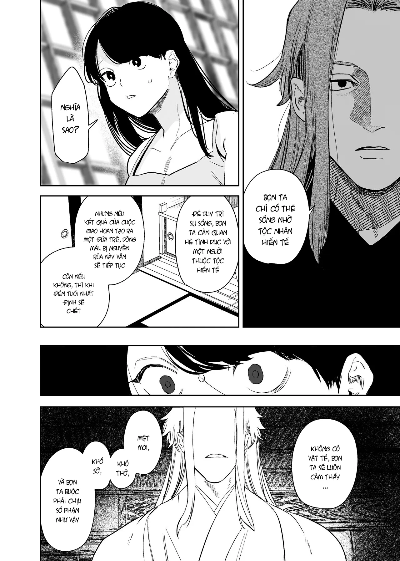 HentaiVN.net - Ảnh 21 - Hậu duệ ma thần và trinh nữ hiến thân [Onigami Mura ~ Kami no Matsuei x Nie no Shoujo ~, 鬼神村～神の末裔×贄の少女～] - Chap 2