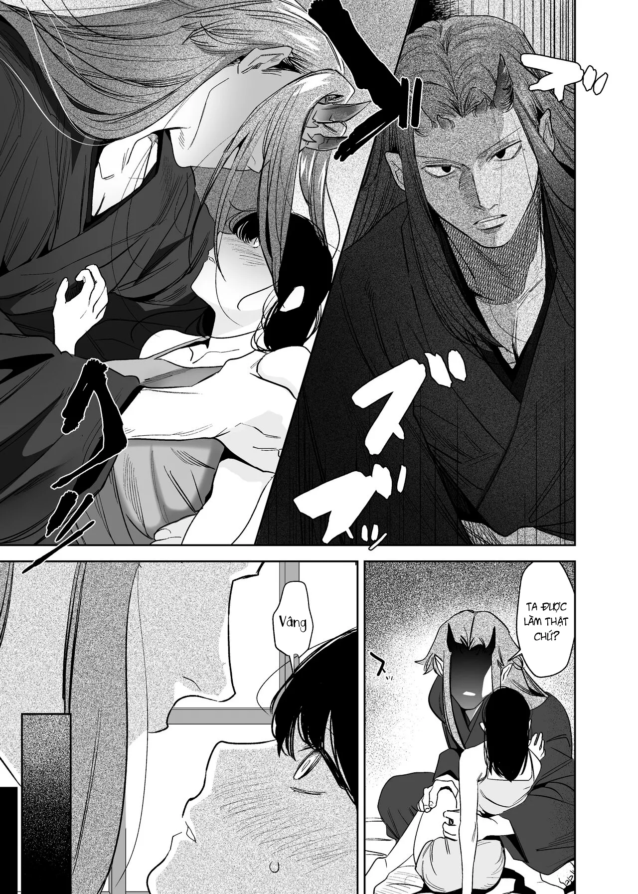 HentaiVN.net - Ảnh 26 - Hậu duệ ma thần và trinh nữ hiến thân [Onigami Mura ~ Kami no Matsuei x Nie no Shoujo ~, 鬼神村～神の末裔×贄の少女～] - Chap 2