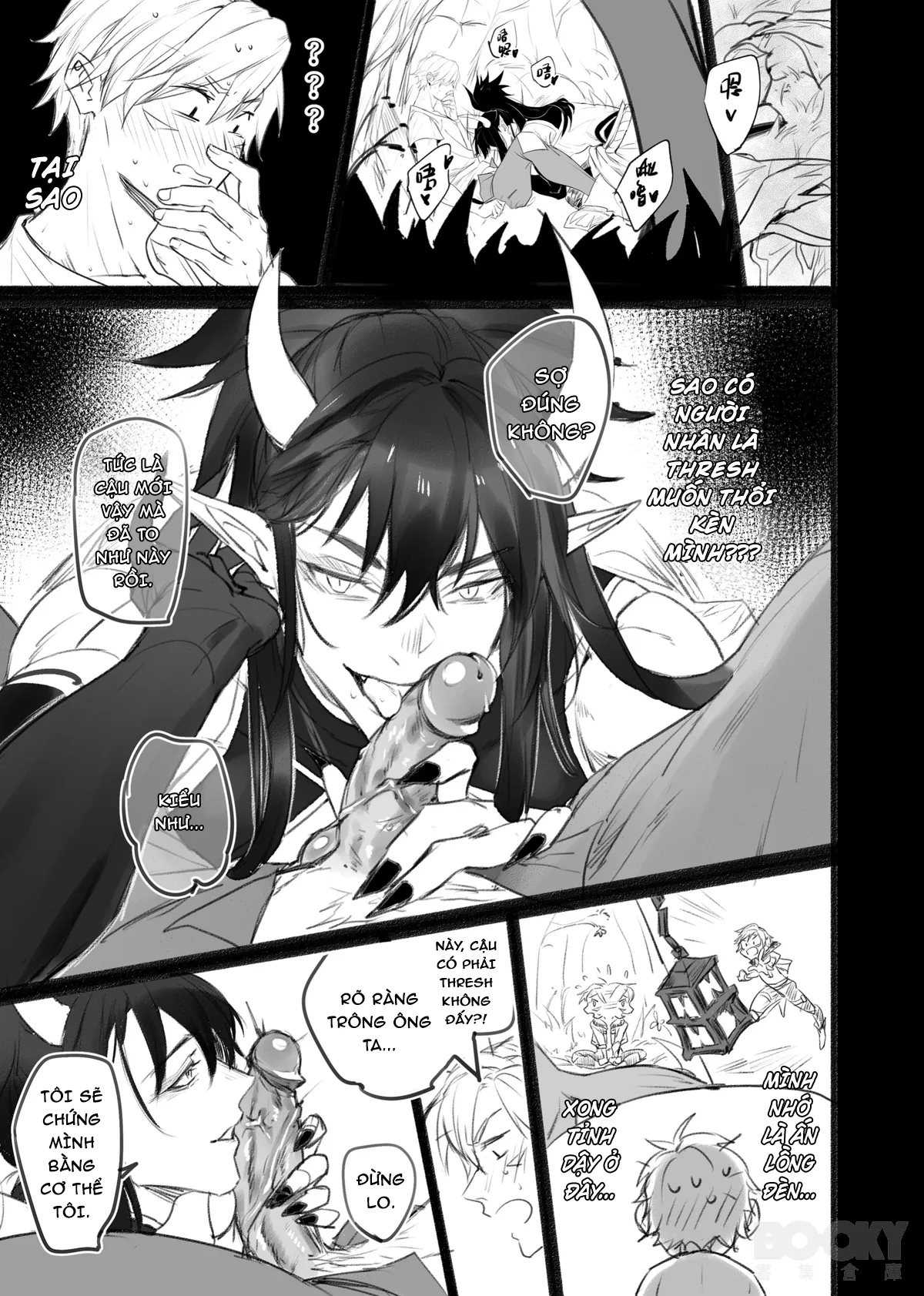 HentaiVN.net - Ảnh 5 - Ẩn diện quỷ thần [Spirit Blossom Thresh] - Oneshot