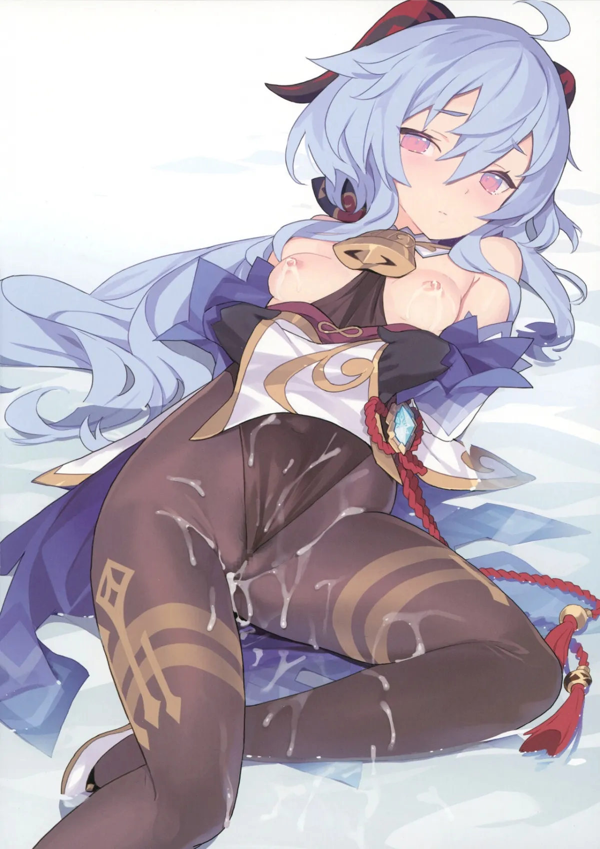 HentaiVN.net - Ảnh 5 - Ganyu-sama Who Keeps The Work Going [Oshigoto o Hakadorasete Kureru Ganyu-sama] - Oneshot