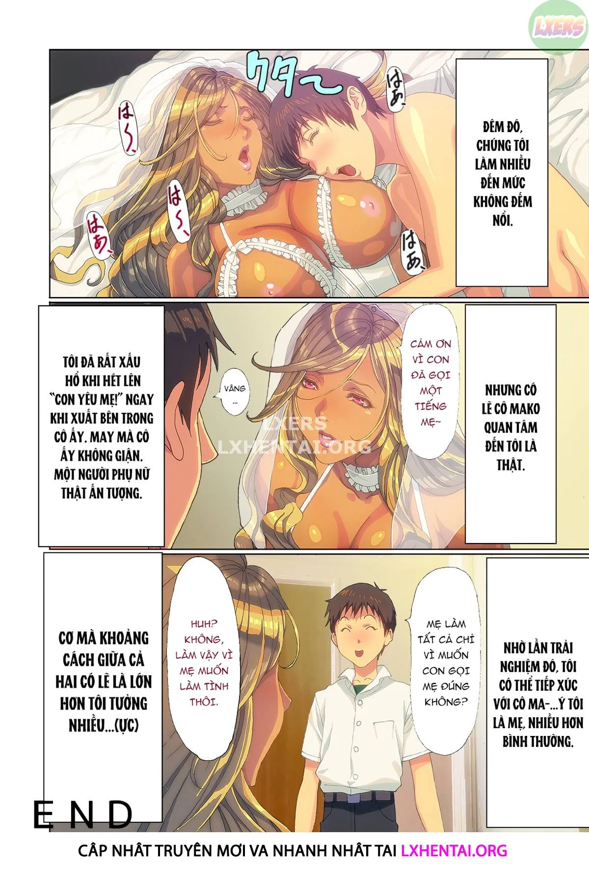 HentaiVN.net - Ảnh 29 - A Gyaru Mom Showed Up At My House!! [Wagaya Ni Gal Mama Ga Yattekita!!] - Chap 1