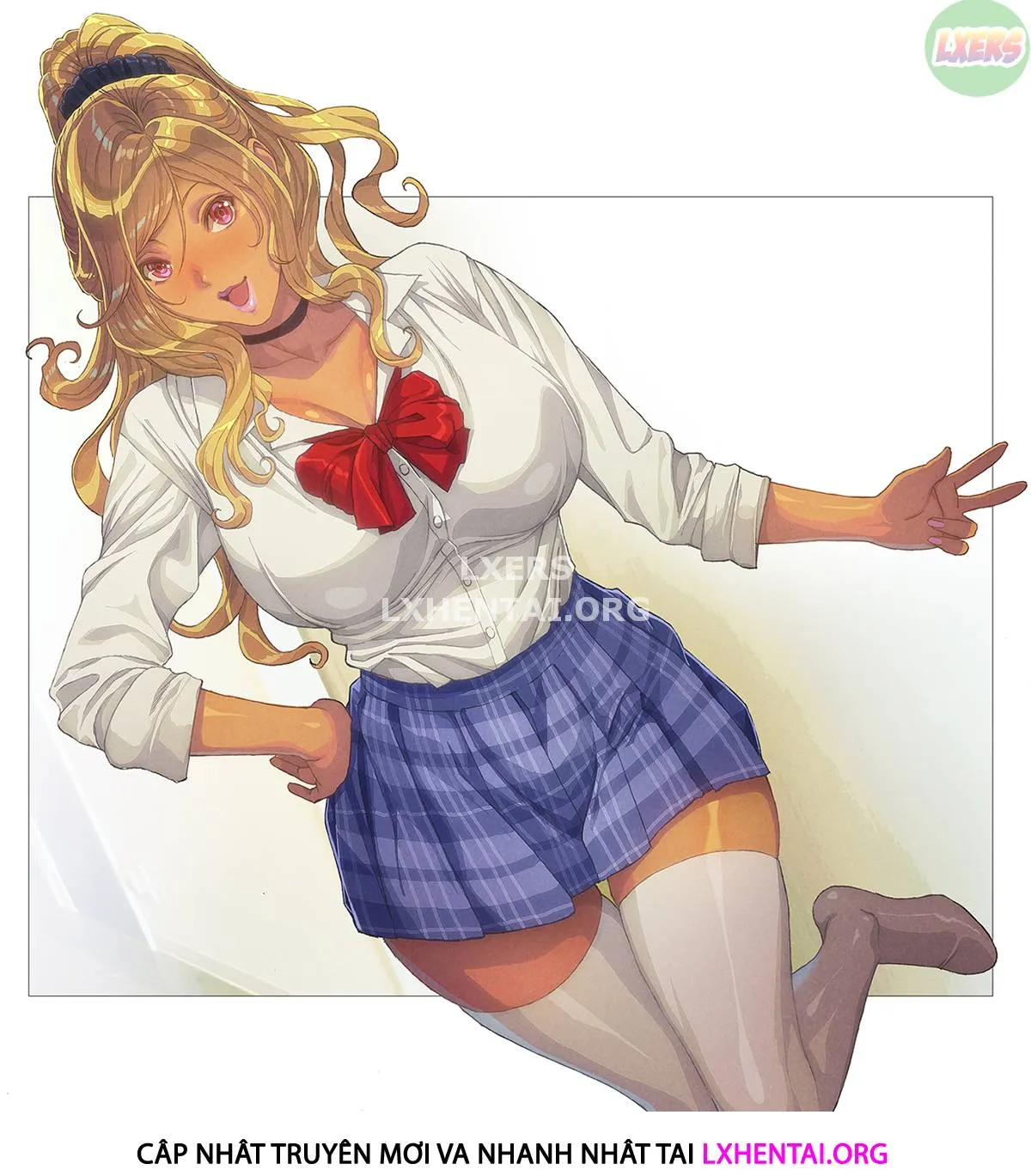 HentaiVN.net - Ảnh 7 - A Gyaru Mom Showed Up At My House!! [Wagaya Ni Gal Mama Ga Yattekita!!] - Chap 2 - [END]