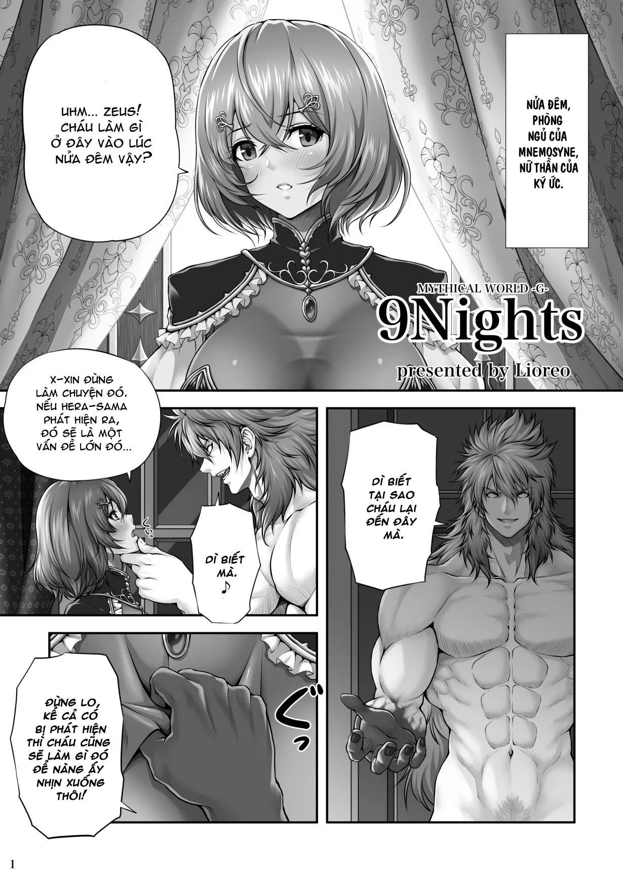 HentaiVN.net - Ảnh 4 - 9 Đêm Dài [9Nights] - Oneshot Thần Thoại