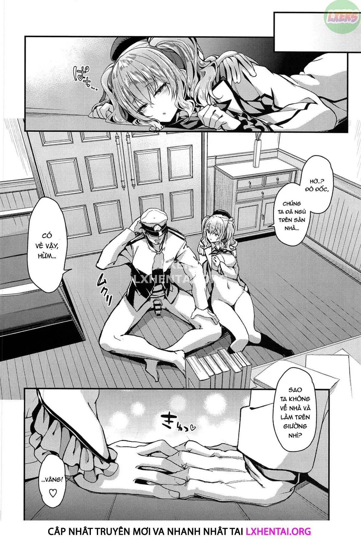 HentaiVN.net - Ảnh 24 - Having A Lovey Dovey Sex Life At The Navy Base Together With Kashima [Kashima To Love Love Chinjufu Seikatsu] - Oneshot