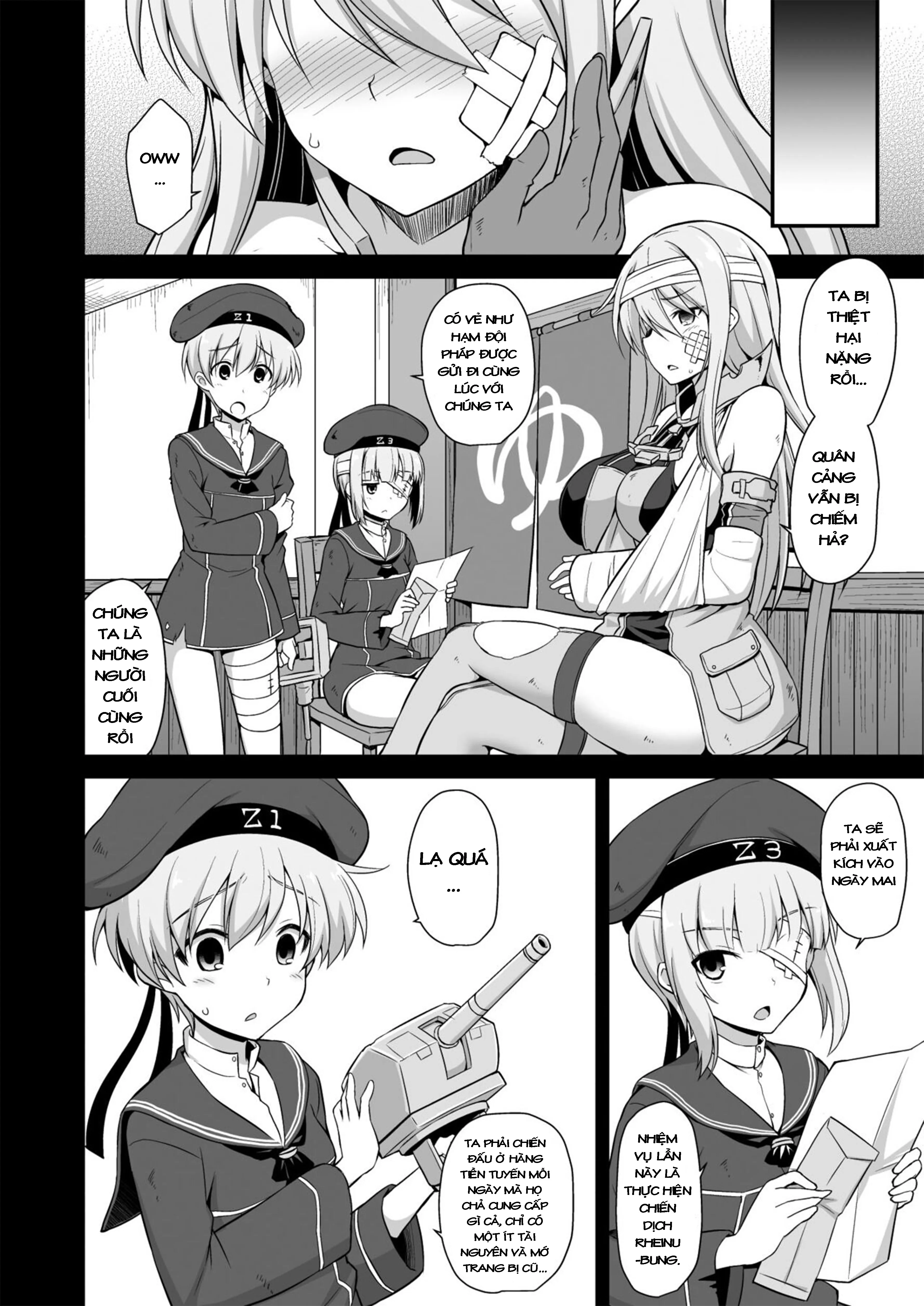 HentaiVN.net - Ảnh 4 - Kanmusu Chakunin Zenya Prinz Eugen Yaku Ochi Nyuugi Kousai (Kantai Collection) [艦娘着妊前夜Prinz Eugen薬堕乳戯交際] - Oneshot