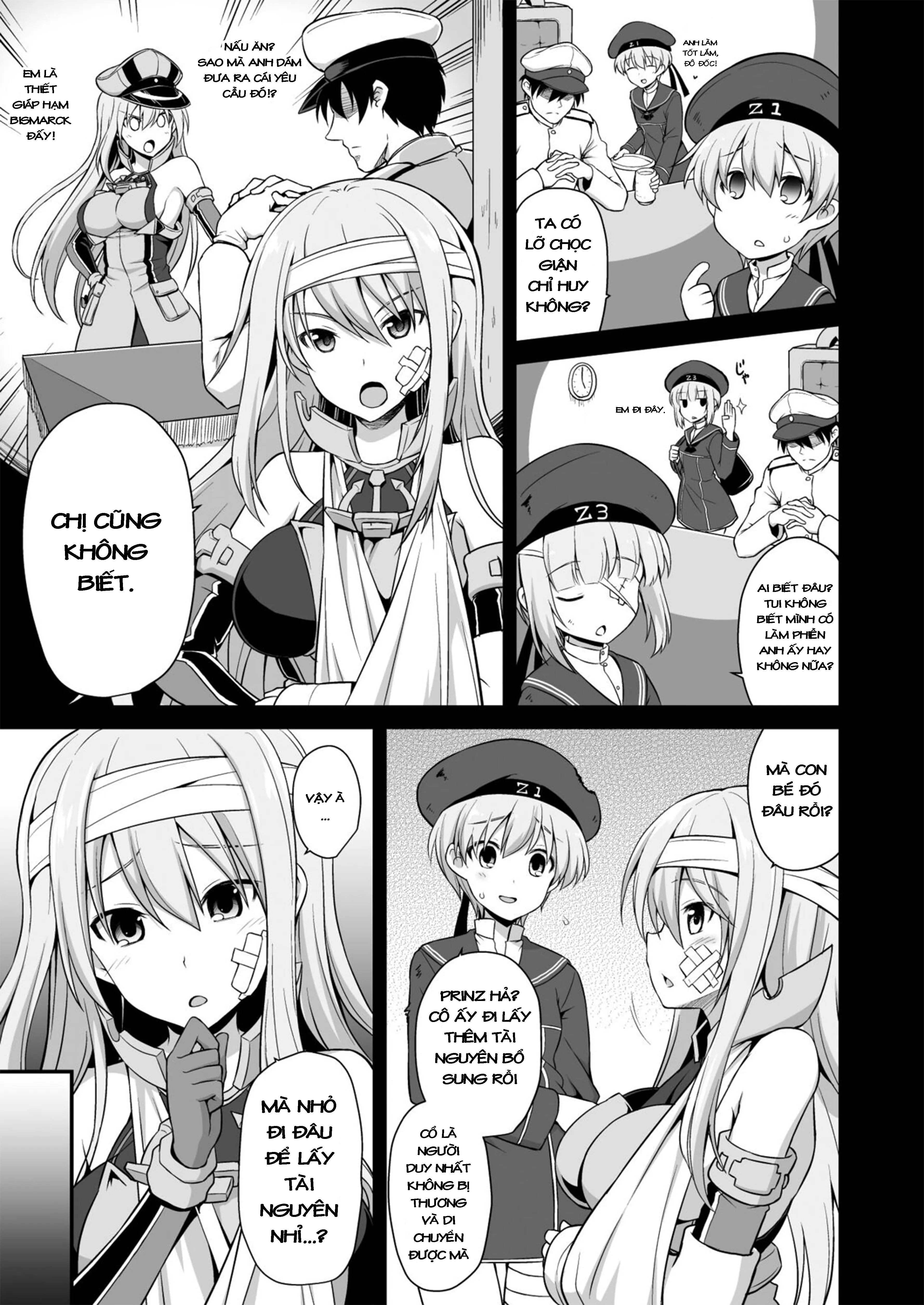 HentaiVN.net - Ảnh 5 - Kanmusu Chakunin Zenya Prinz Eugen Yaku Ochi Nyuugi Kousai (Kantai Collection) [艦娘着妊前夜Prinz Eugen薬堕乳戯交際] - Oneshot